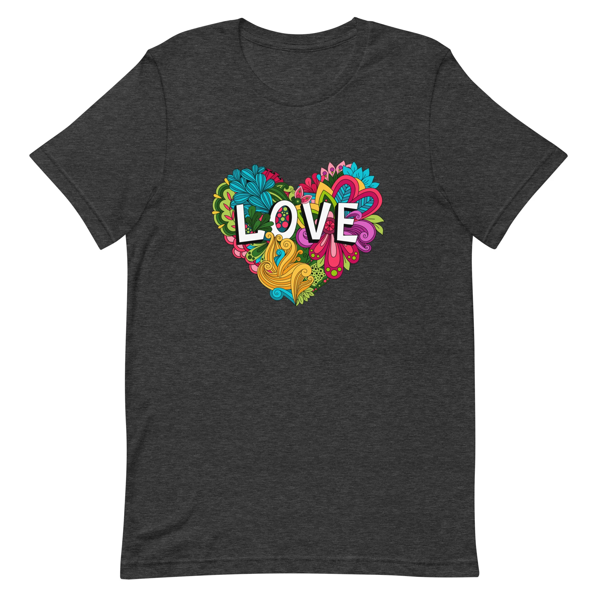 Floral Love Heart T-Shirt - Image 5