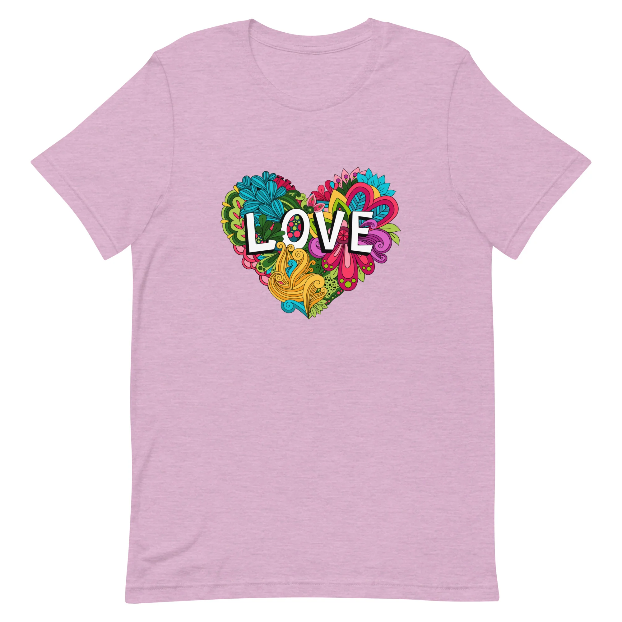 Floral Love Heart T-Shirt - Image 8