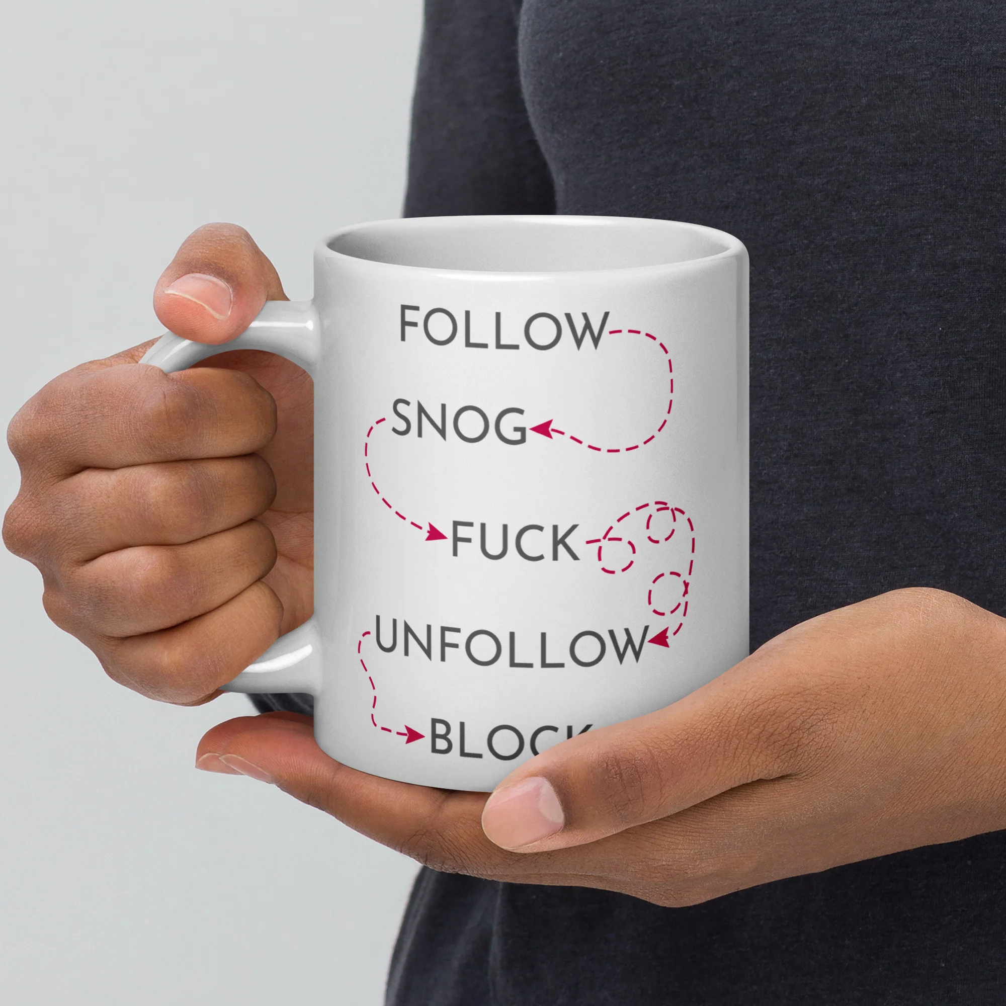 Follow Snog Mug - Image 4