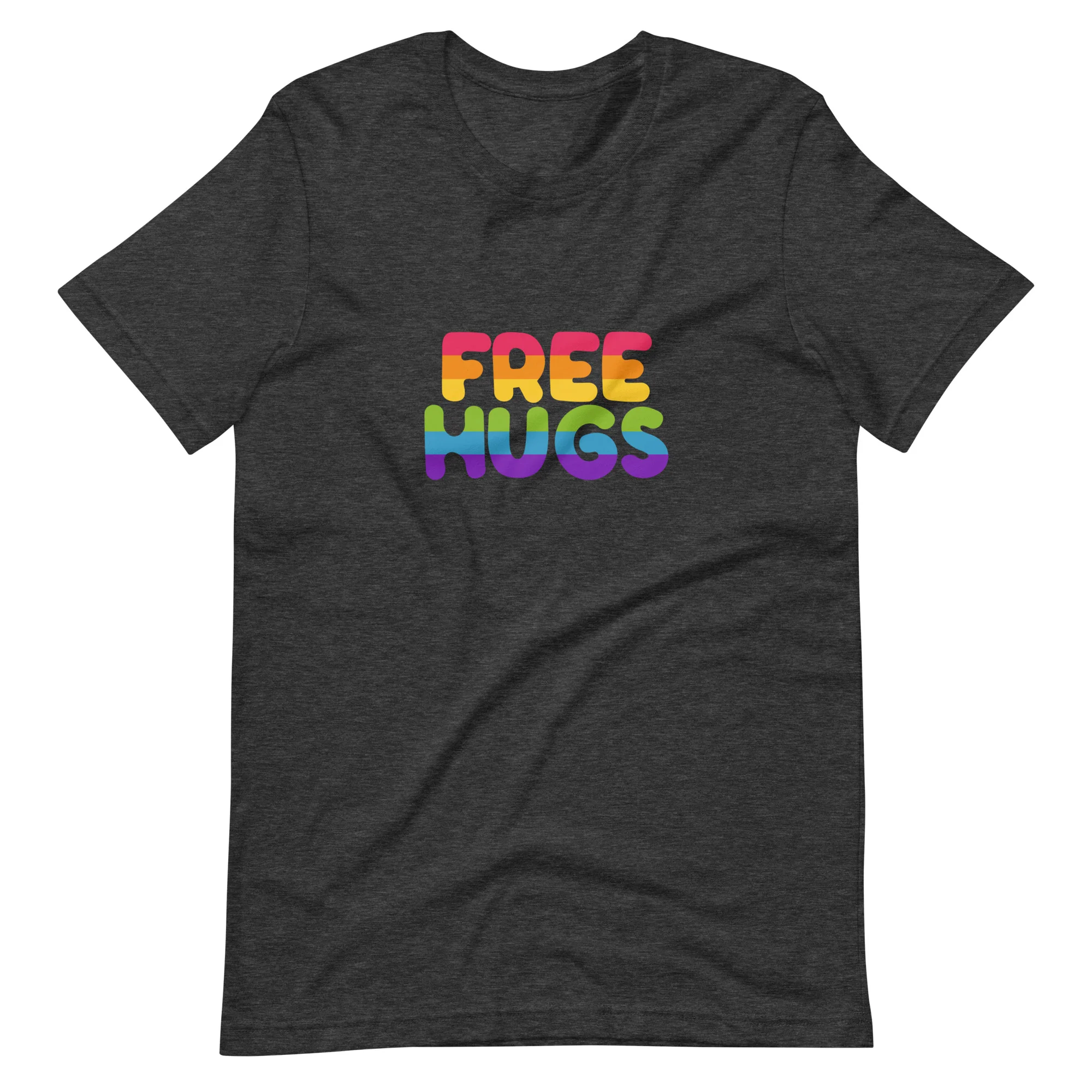 Free Hugs Rainbow T-Shirt - Image 5