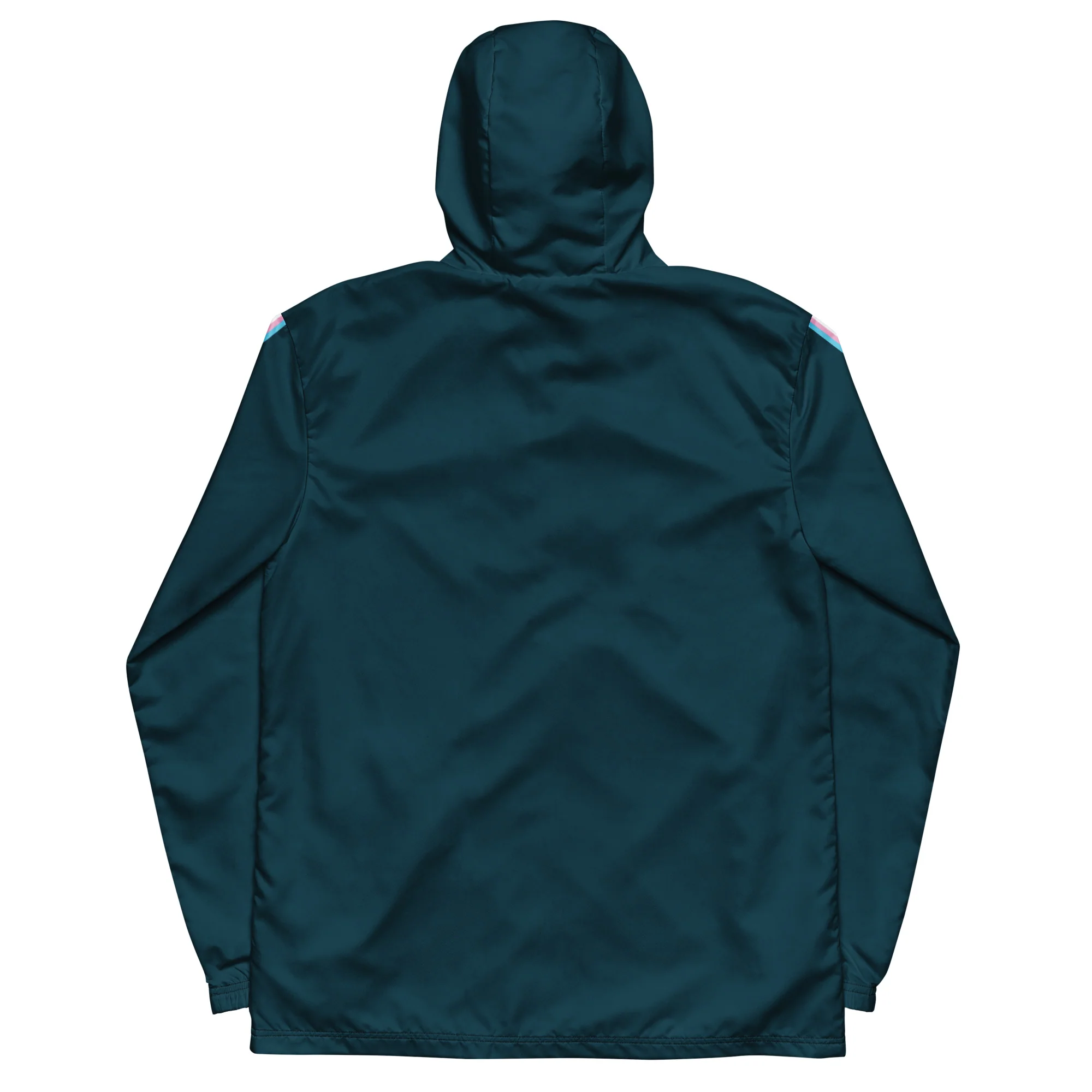 French Blue Windbreaker with Trans Sleeve Stripe - Image 10