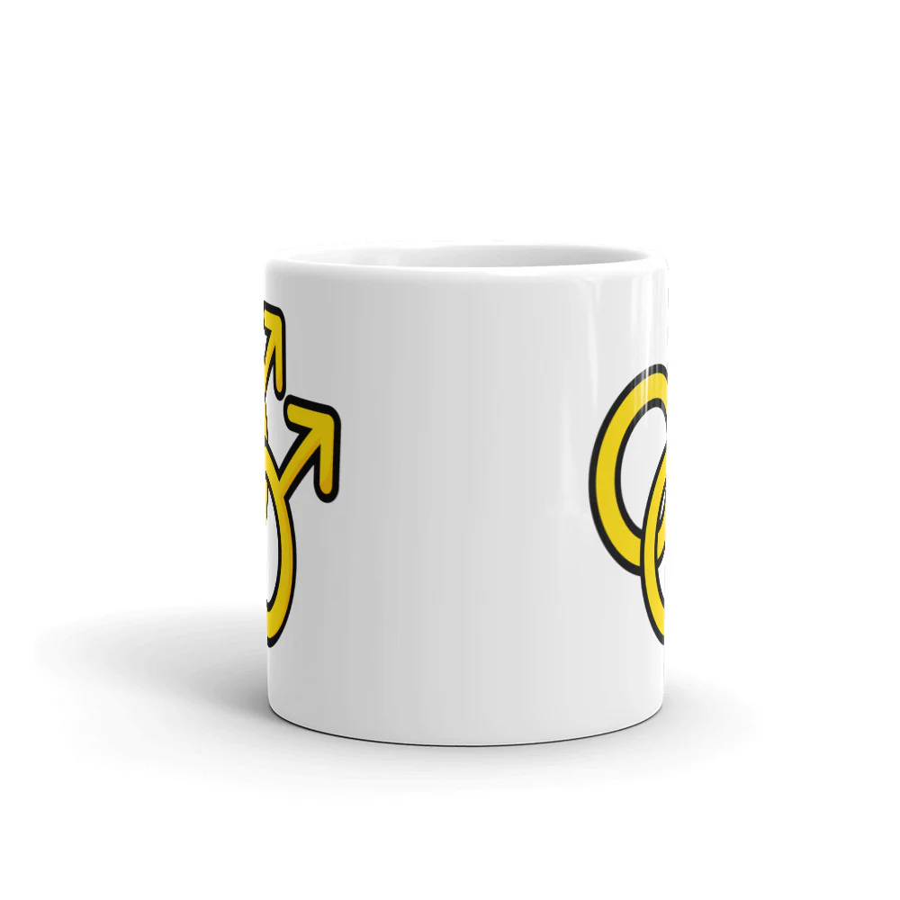 Gay Man Symbol Mug - Image 3