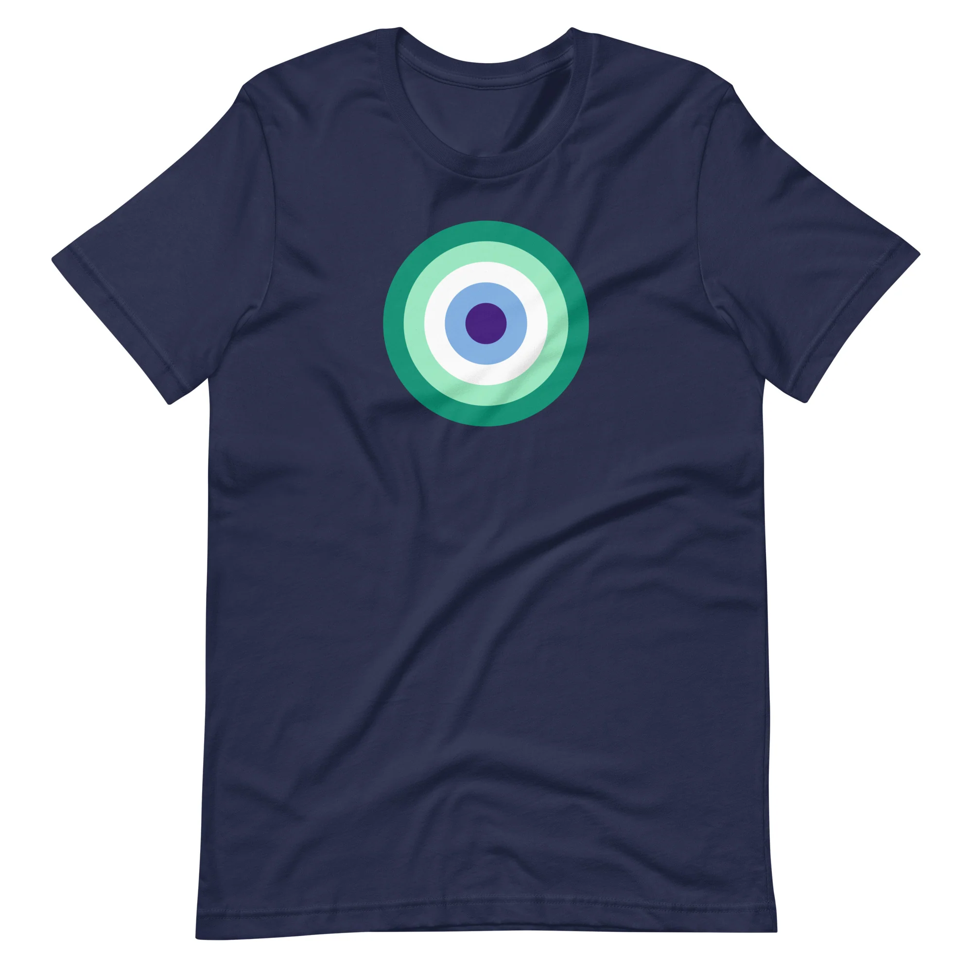 Gay Men's Five Colour Pride Roundel T-Shirt - Image 2