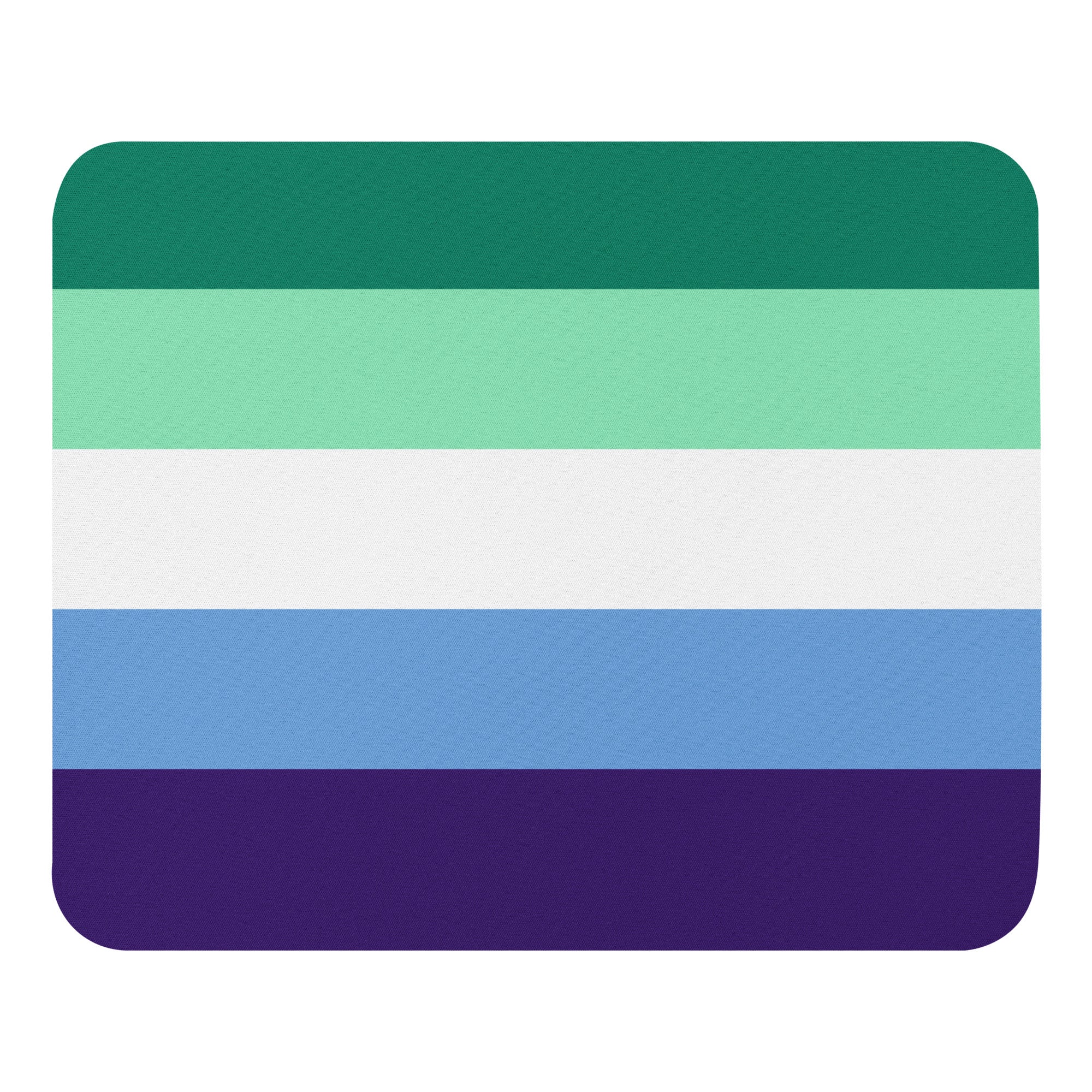 Gay Men's Pride Flag Mouse Pad/Mouse Mat