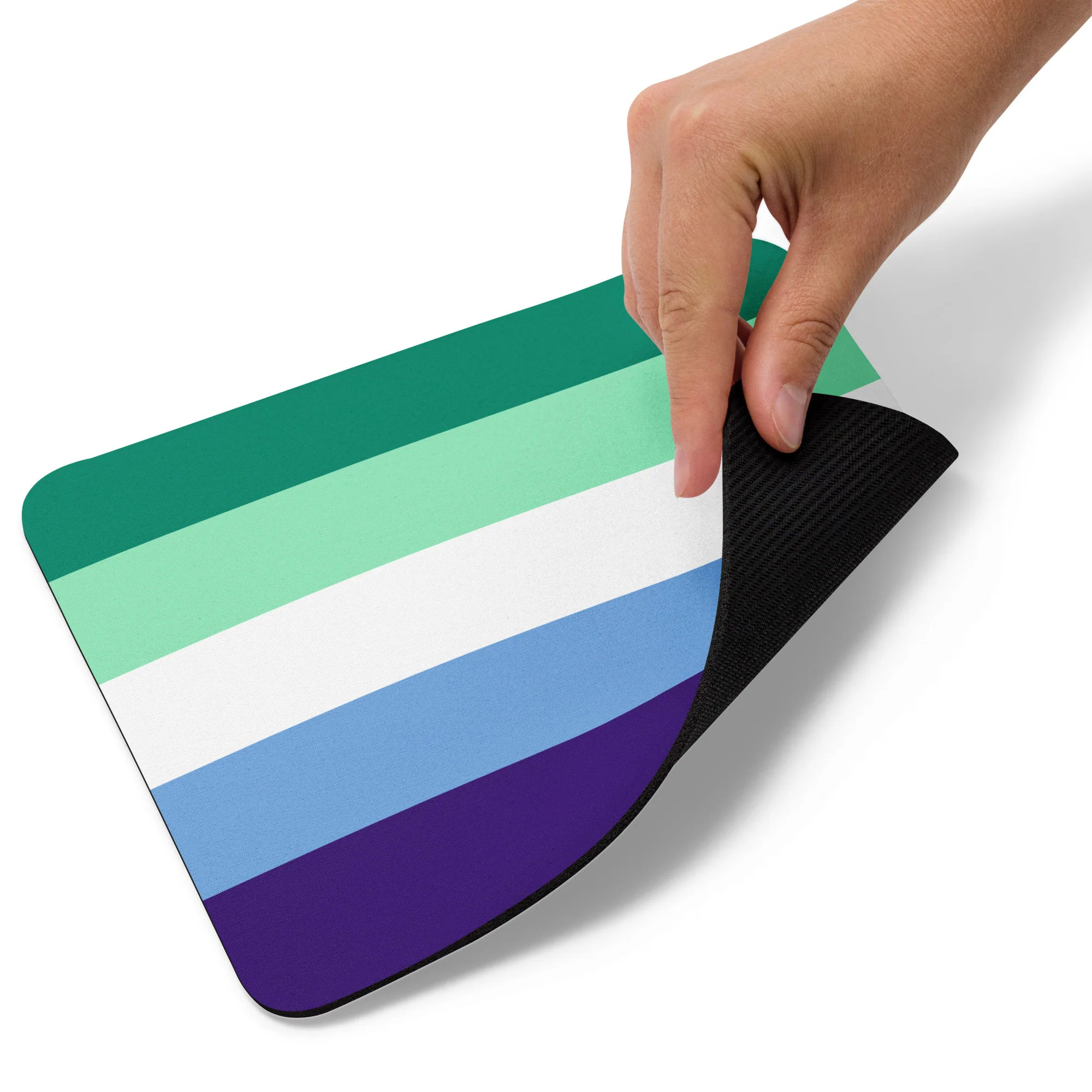 Gay Men's Pride Flag Mouse Pad/Mouse Mat - Image 4