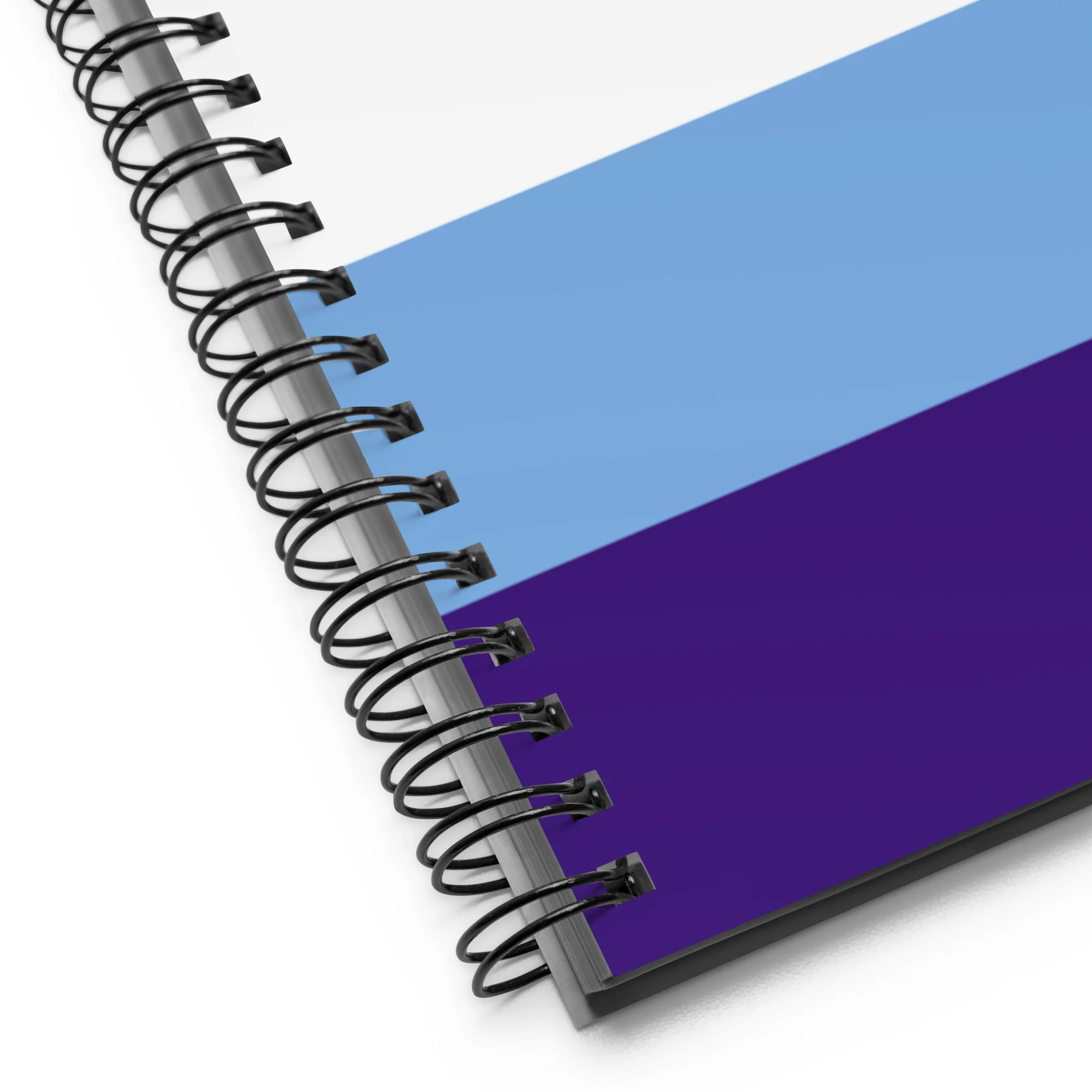 Gay Men's Pride Flag Spiral Notebook - Image 5