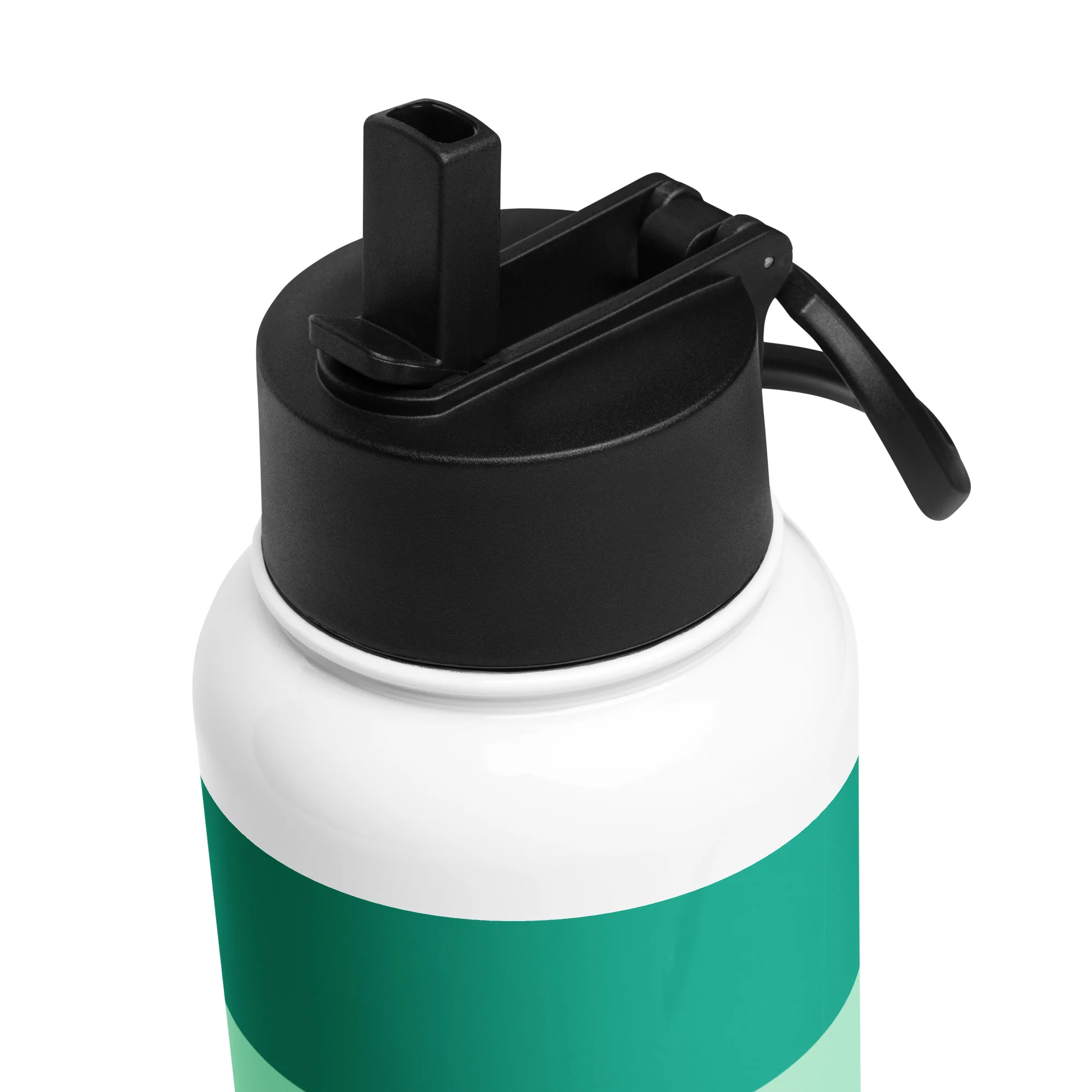 Gay Men's Pride Flag Stainless Steel Water Bottle - Image 5