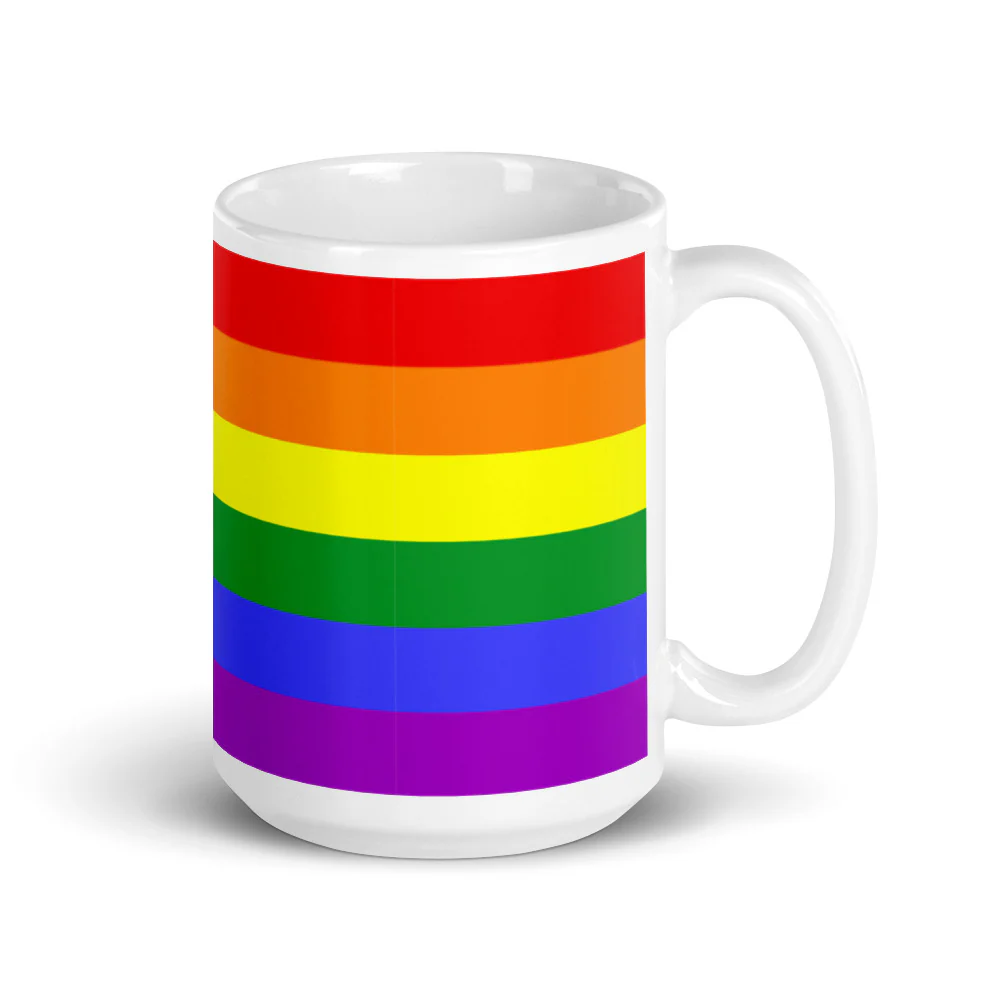 Rainbow Pride Flag Mug - Image 4