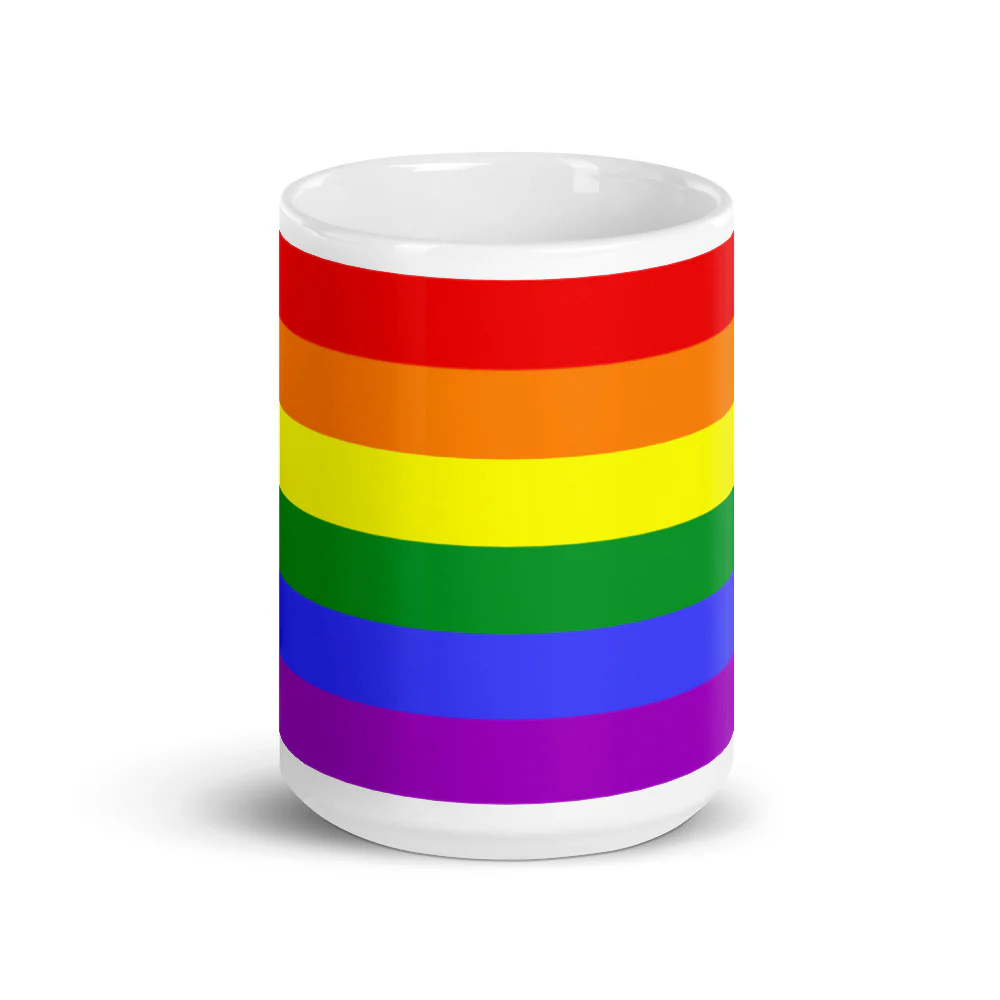 Rainbow Pride Flag Mug - Image 6