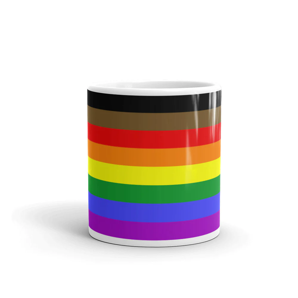 POC Inclusive Rainbow Pride Flag Mug - Image 3