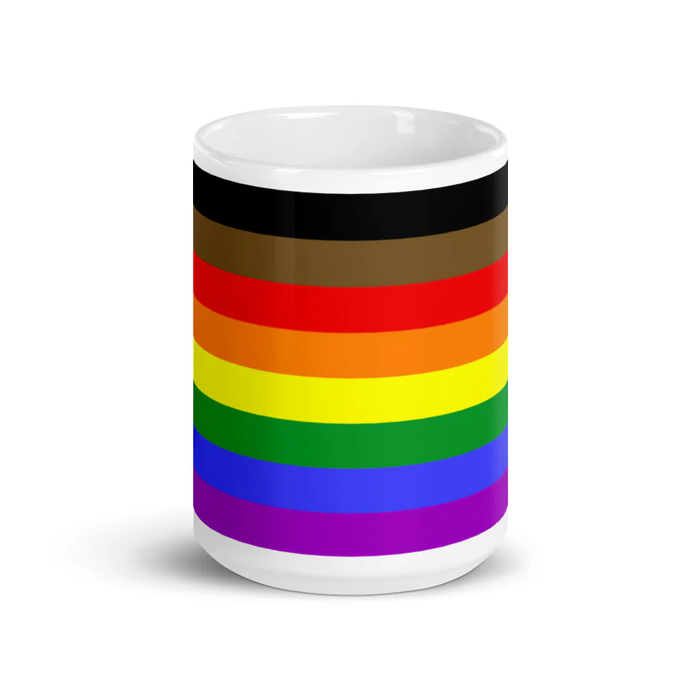 POC Inclusive Rainbow Pride Flag Mug - Image 6