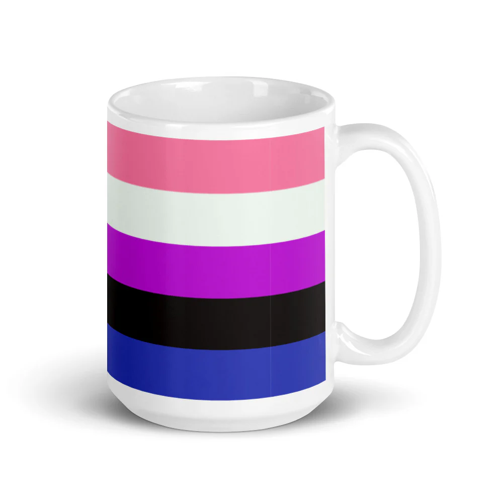 Gender Fluid Flag Mug - Image 4
