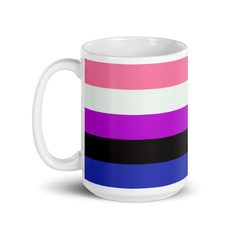 Gender Fluid Flag Mug - Image 5