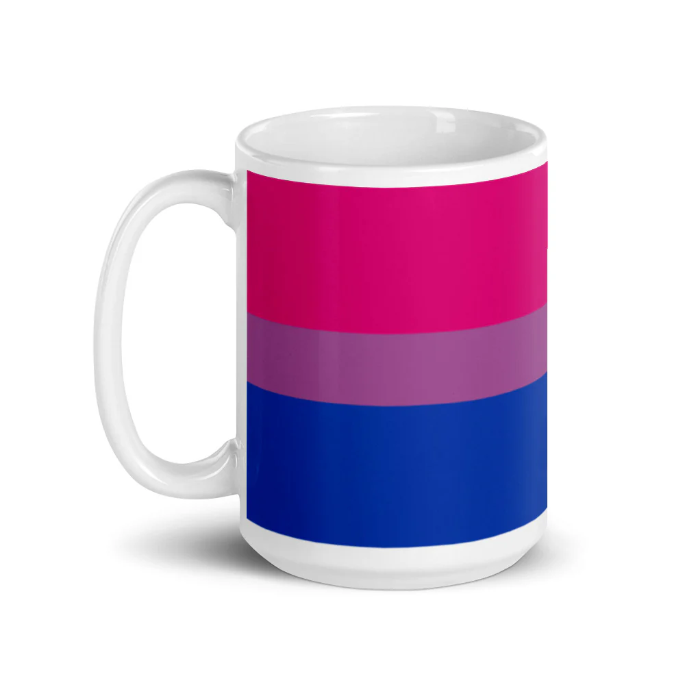 Bisexual Flag Mug - Image 5