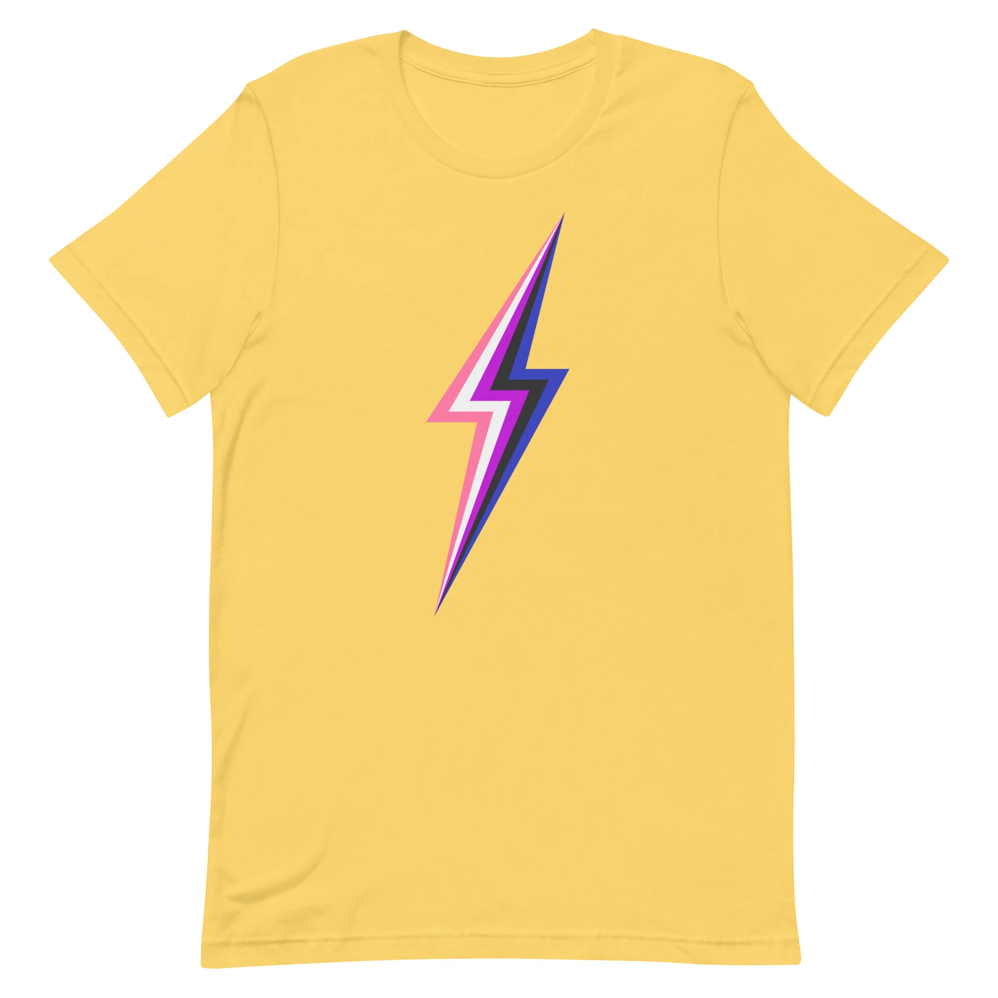 Gender-Fluid Lightning T-Shirt - Image 10