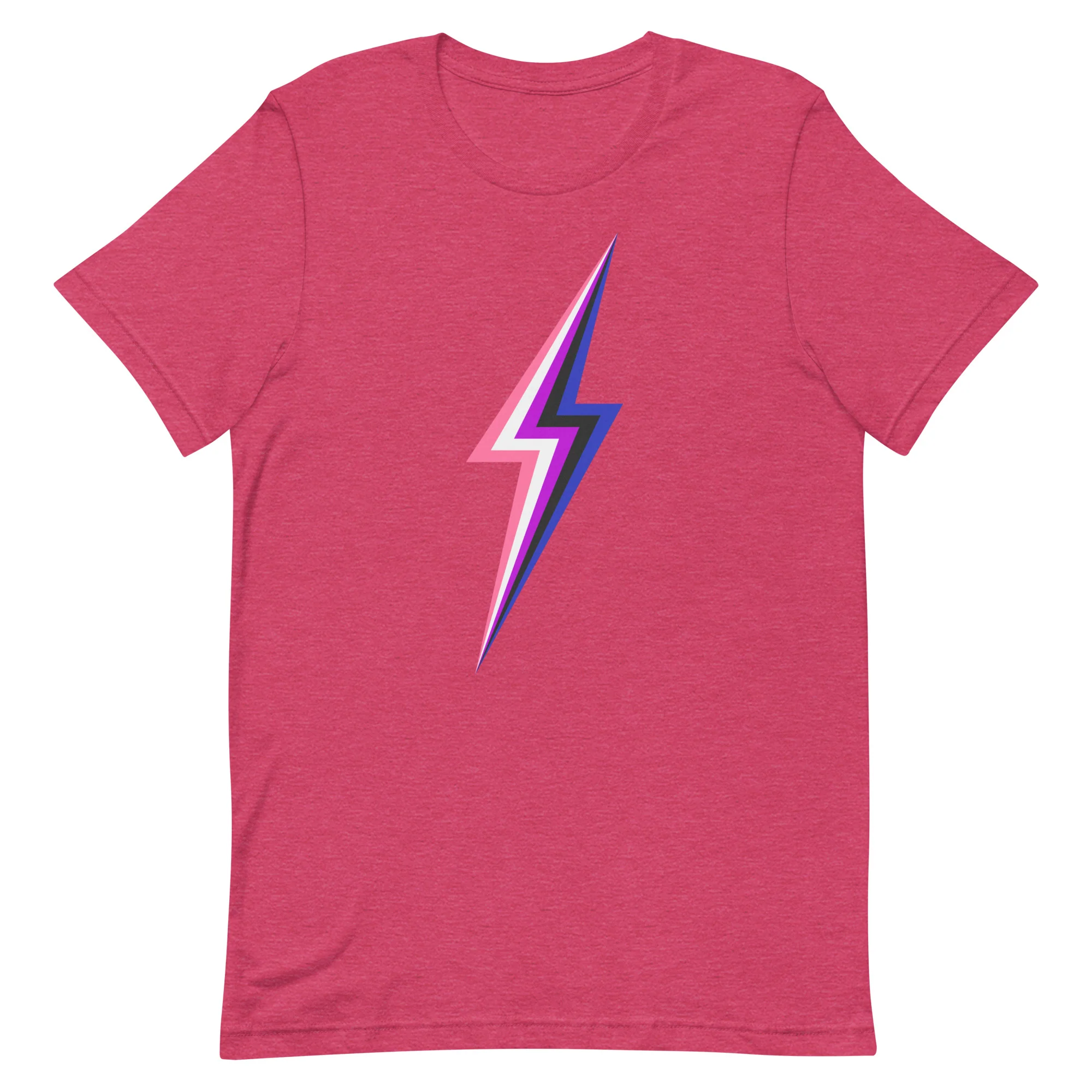 Gender-Fluid Lightning T-Shirt - Image 6