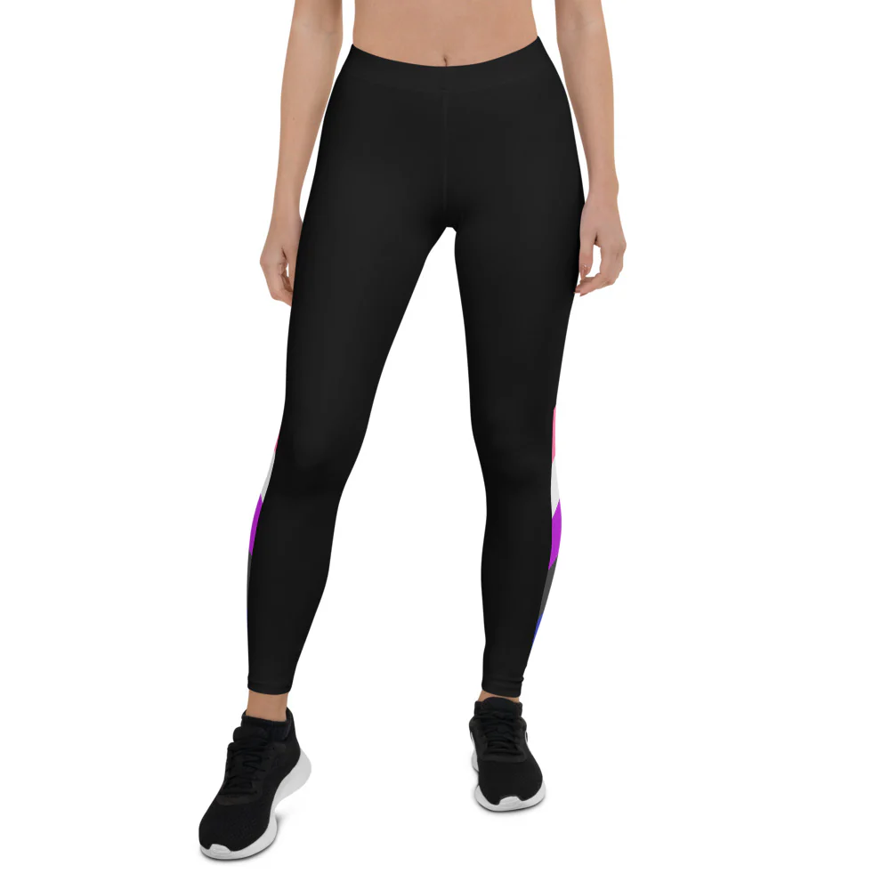 Gender Fluid Pride Flag Leggings - Image 4