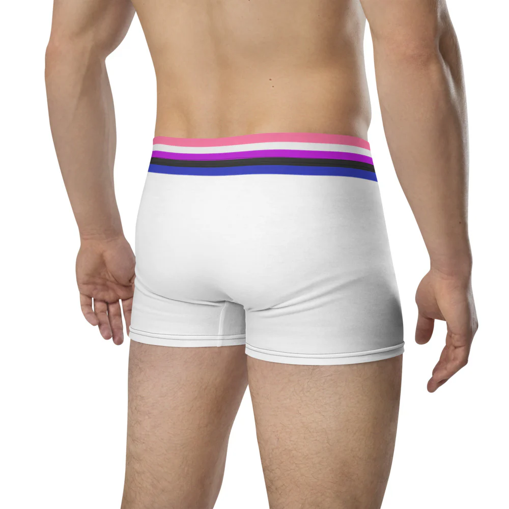 Gender Fluid Pride Flag Trim Boxer Briefs - Image 6
