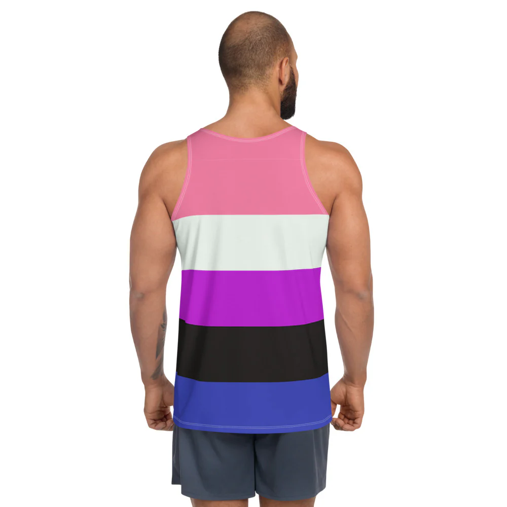 Gender Fluid Pride Flag Vest - Image 3