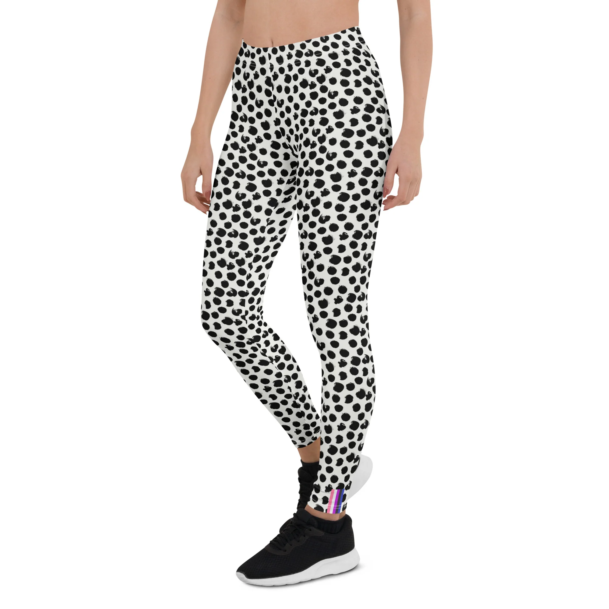 Gender Fluid Pride Flash Dotted Leggings