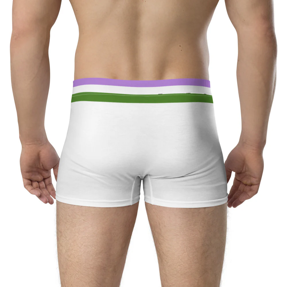 Genderqueer Flag Trim Boxer Briefs - Image 3