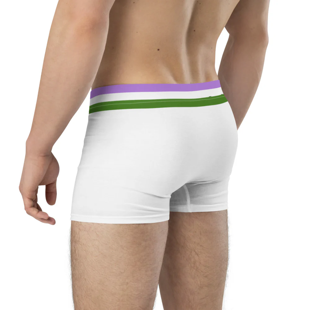 Genderqueer Flag Trim Boxer Briefs - Image 5