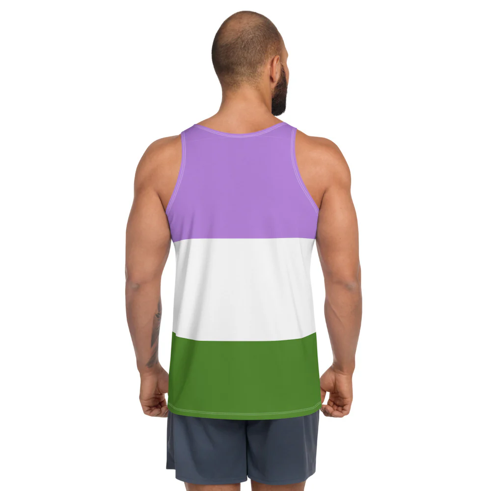 Genderqueer Pride Flag Vest - Image 3
