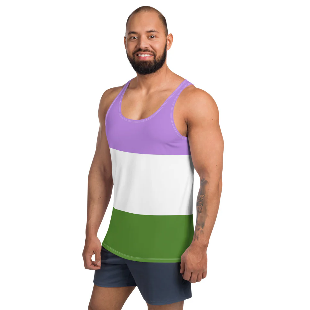Genderqueer Pride Flag Vest - Image 4