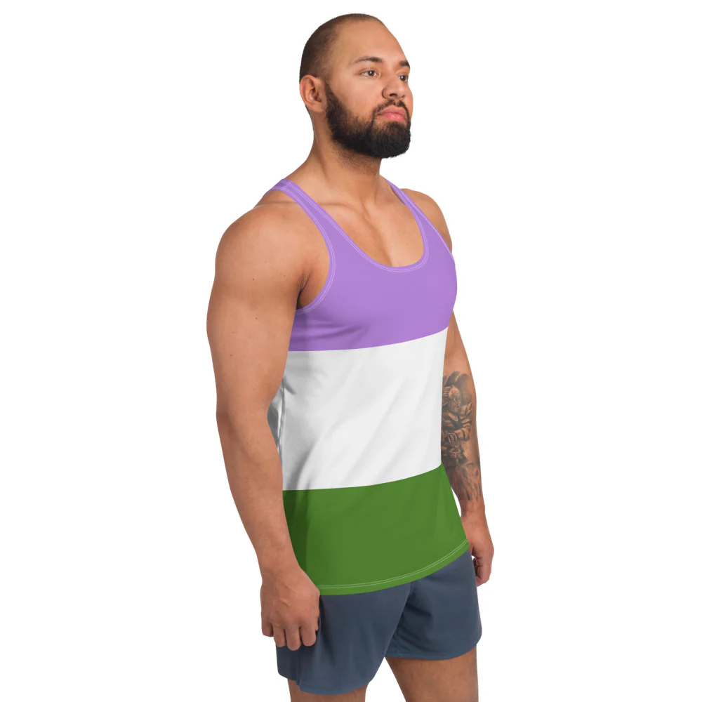 Genderqueer Pride Flag Vest - Image 5