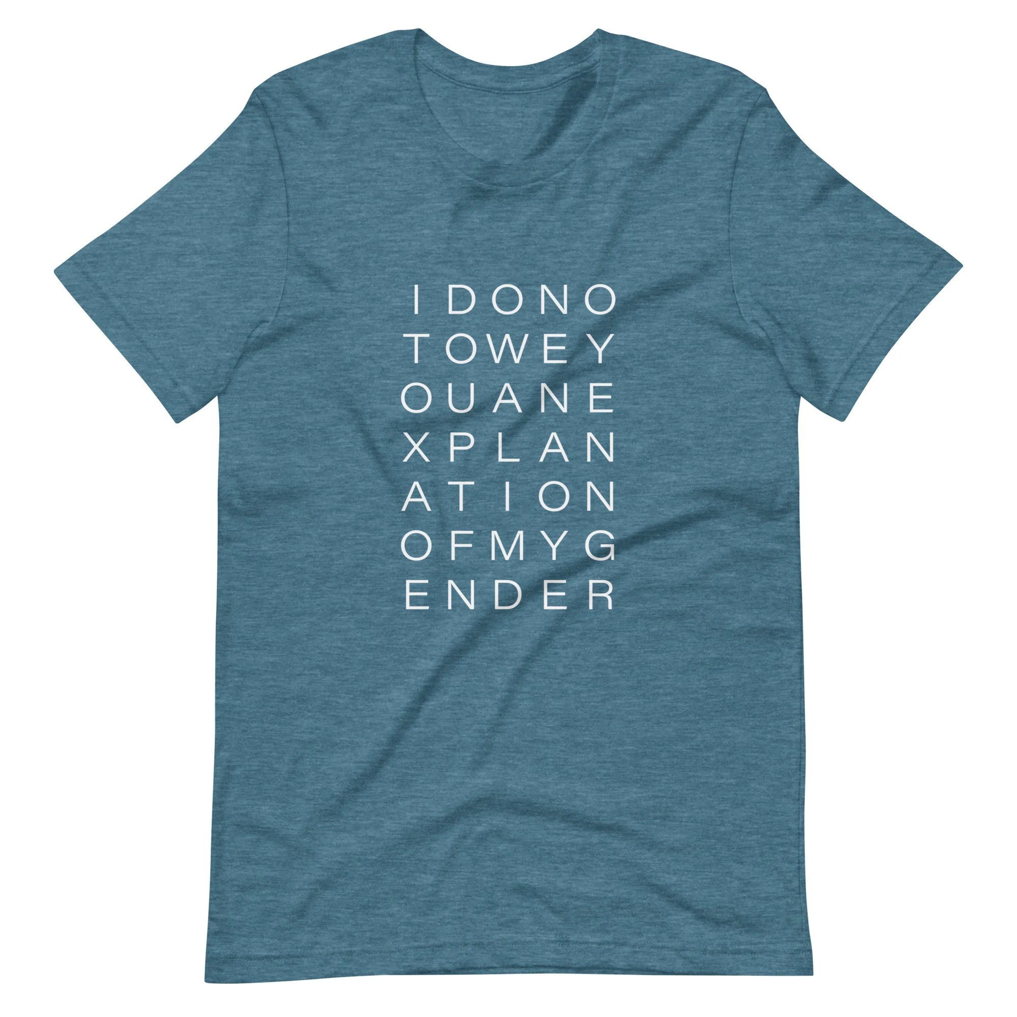 I Do Not Owe You An Explanation Of My Gender T-Shirt - Image 7