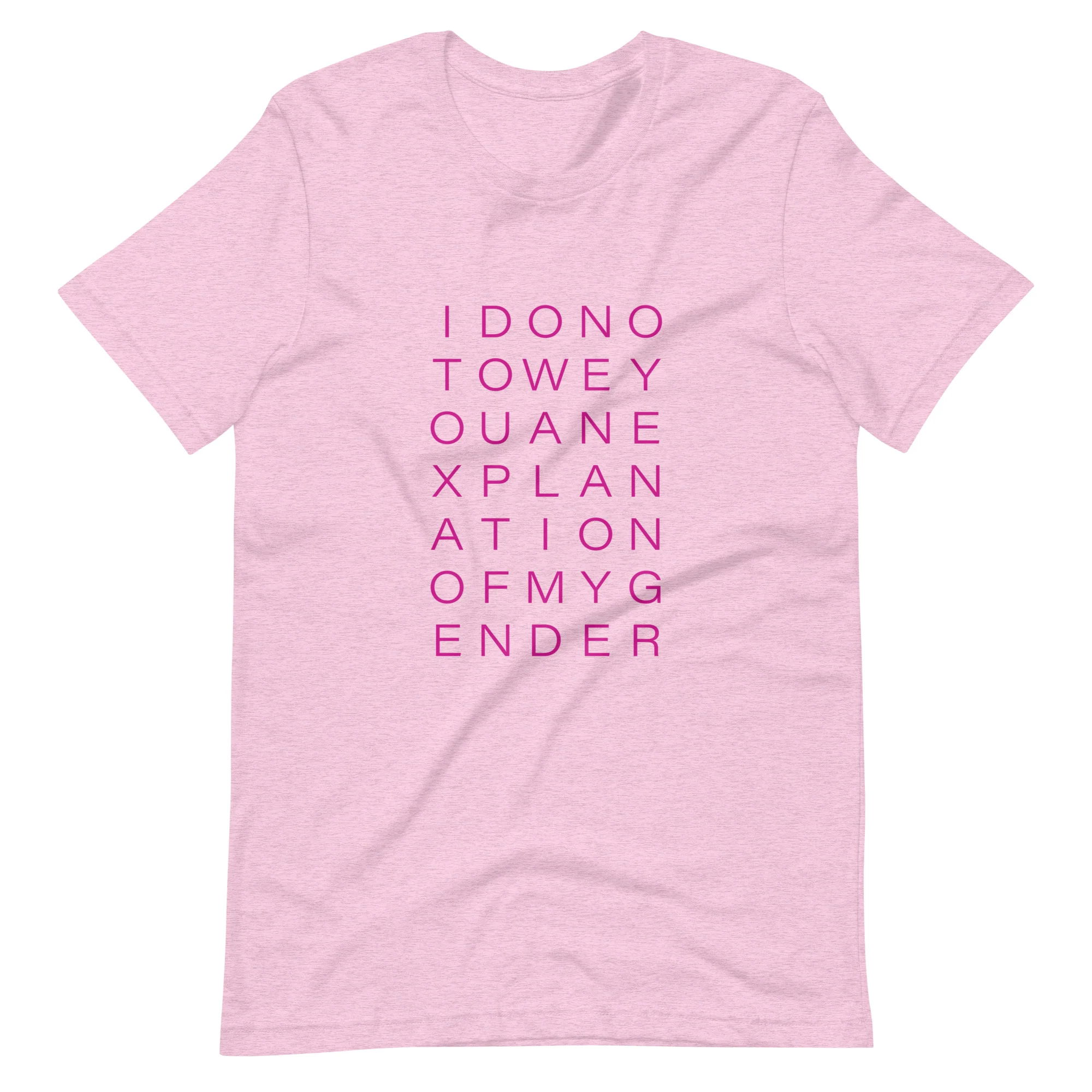 I Do Not Owe You An Explanation Of My Gender T-Shirt - Image 8