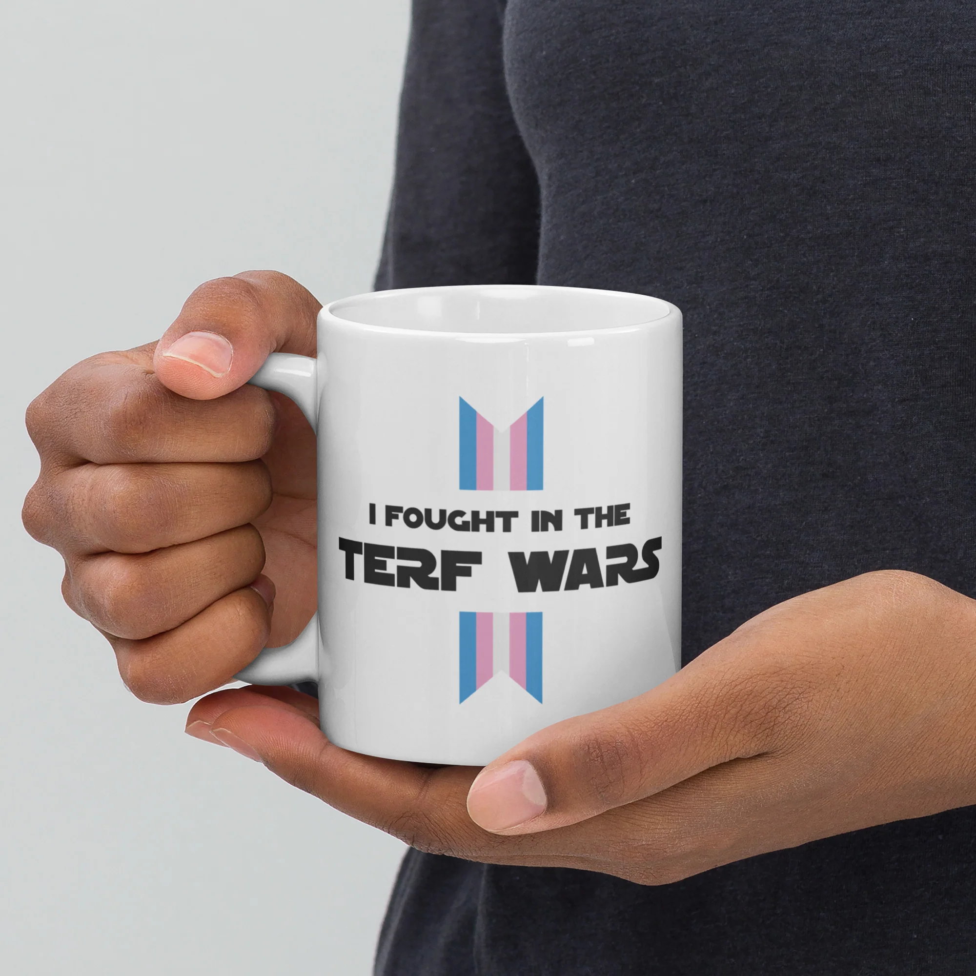 I Fought In The TERF Wars Mug - Image 2
