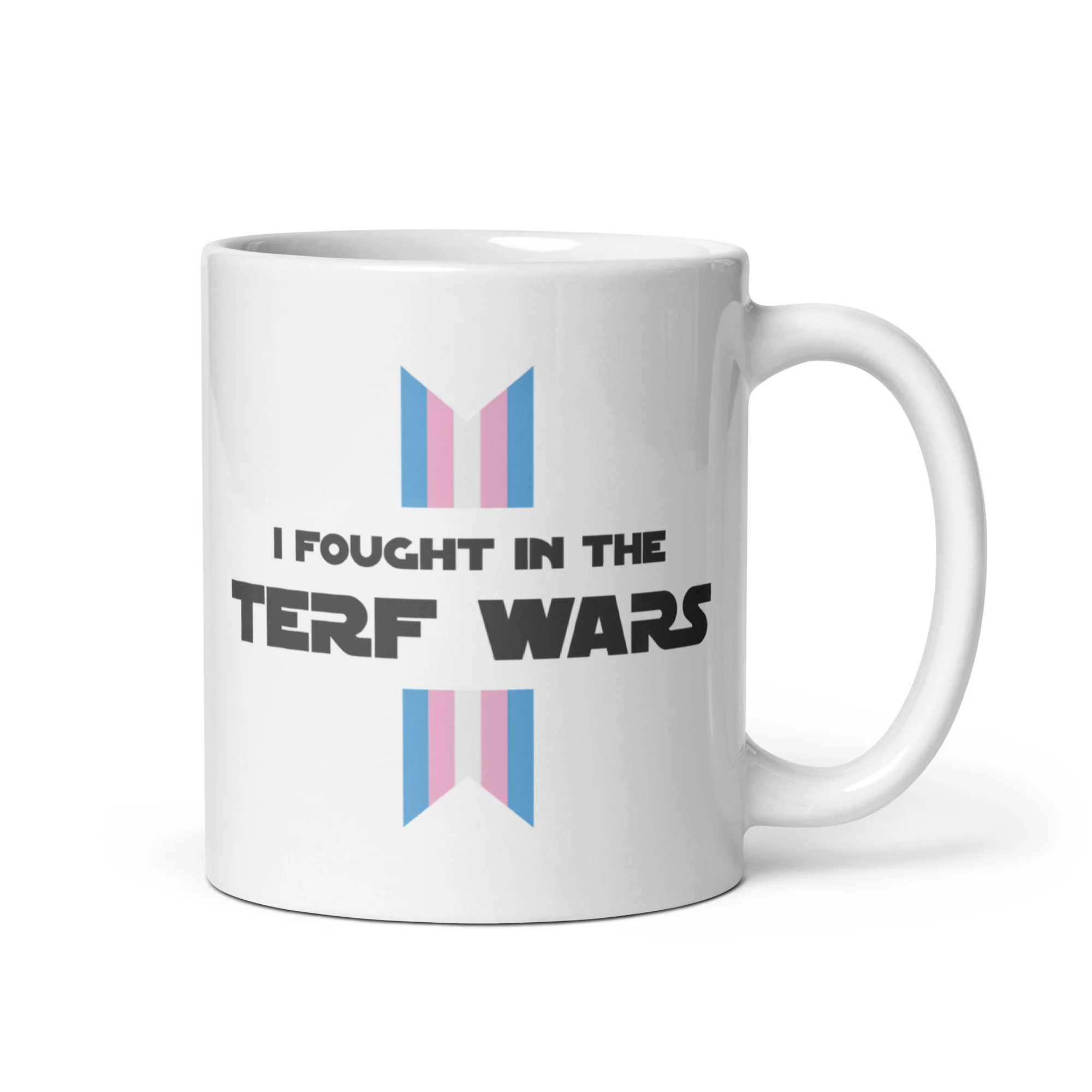 I Fought In The TERF Wars Mug - Image 3