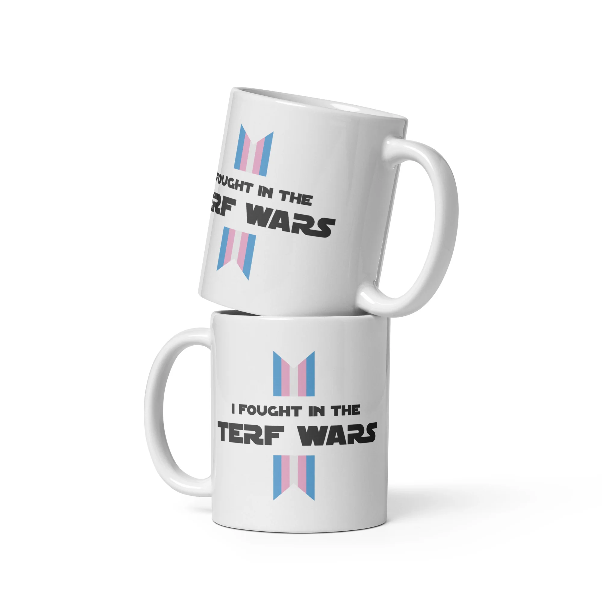 I Fought In The TERF Wars Mug - Image 4