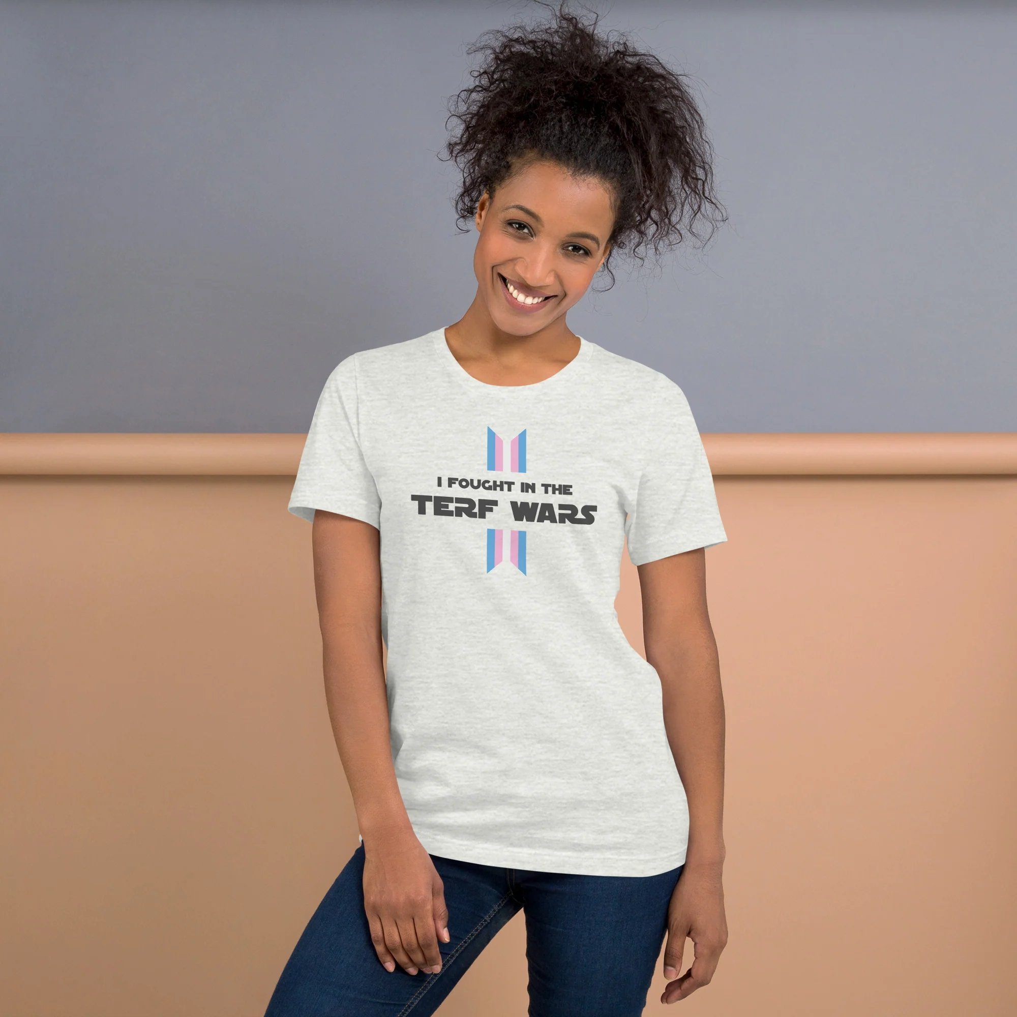 I Fought in The TERF Wars T-Shirt - Image 2