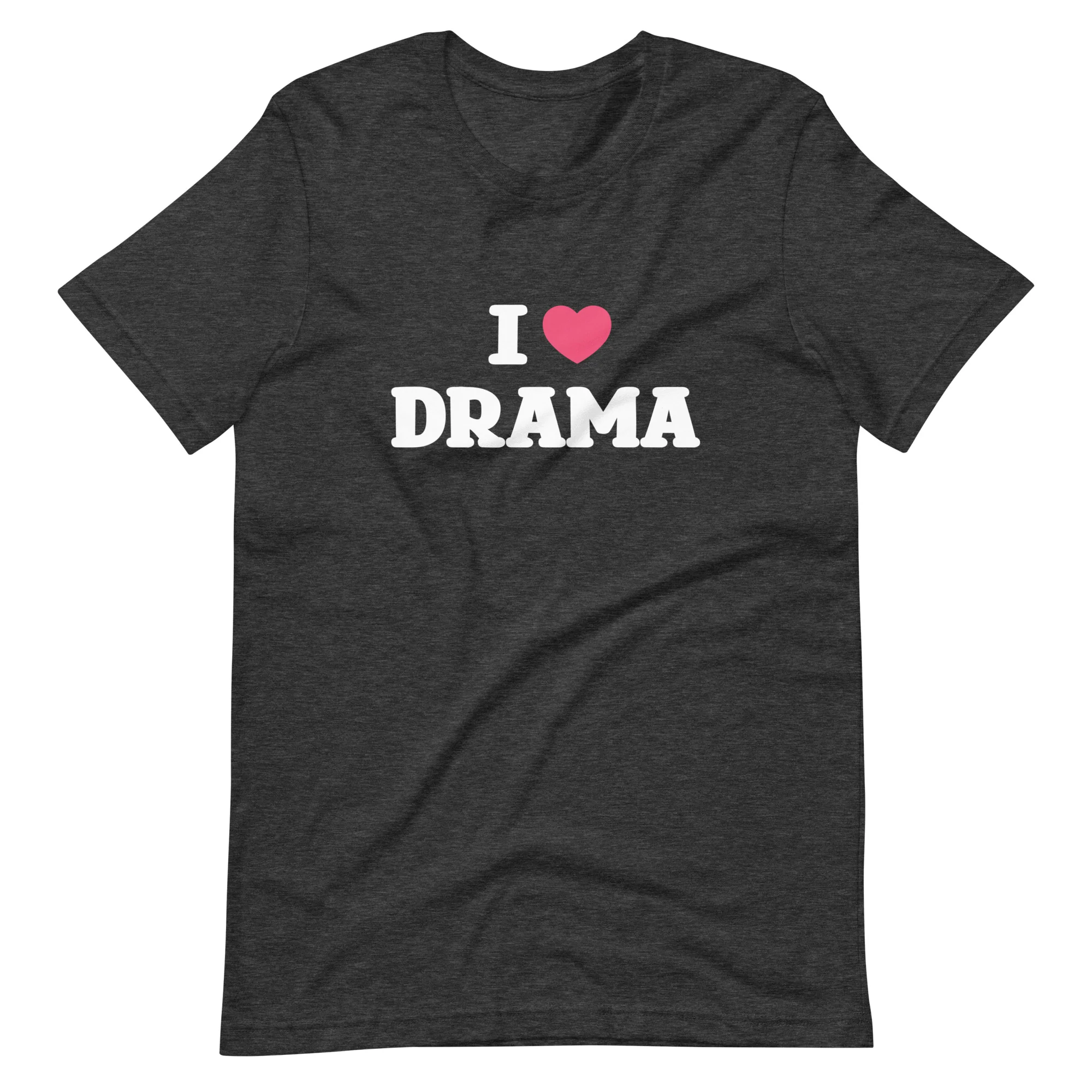 I Heart Drama T-Shirt - Image 4