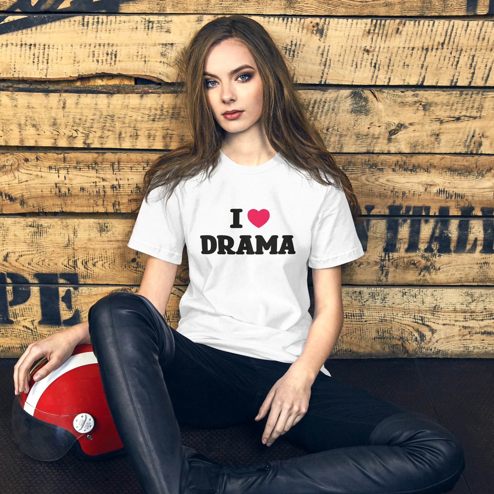 I Heart Drama T-Shirt - Image 6