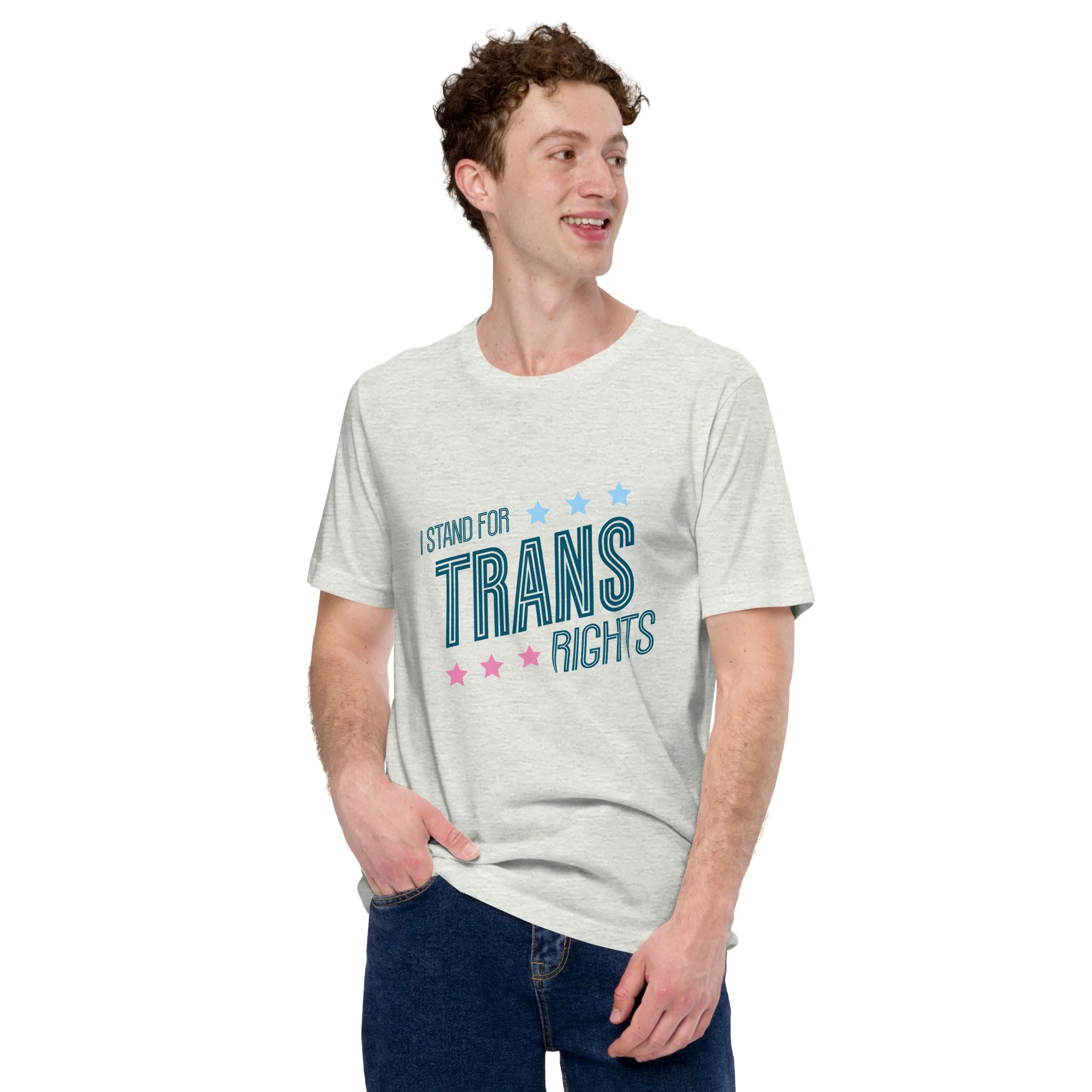 I Stand For Trans Rights T-shirt - Image 11
