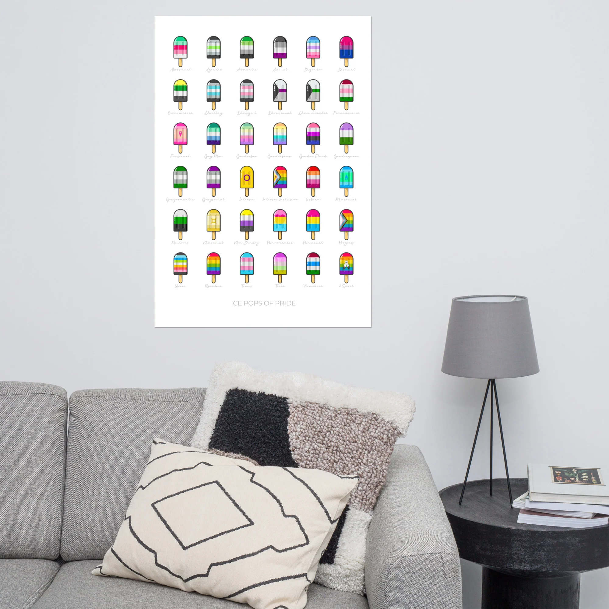 Ice Pops of Pride Art Print - Image 4