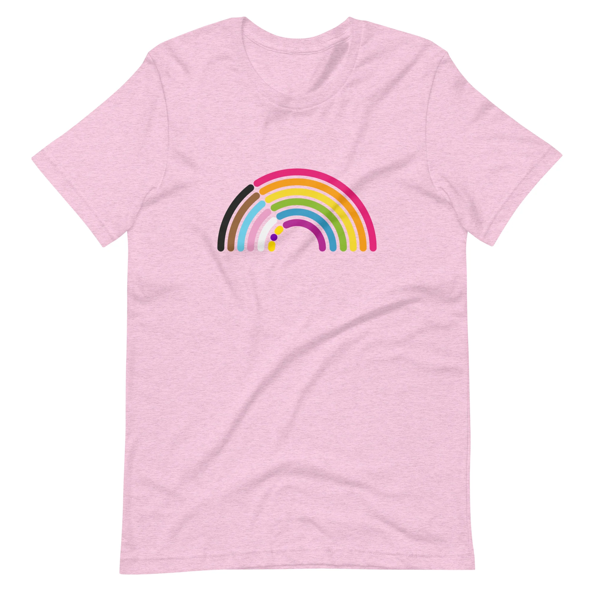 Intersex Inclusive Pride Rainbow T-Shirt - Image 5