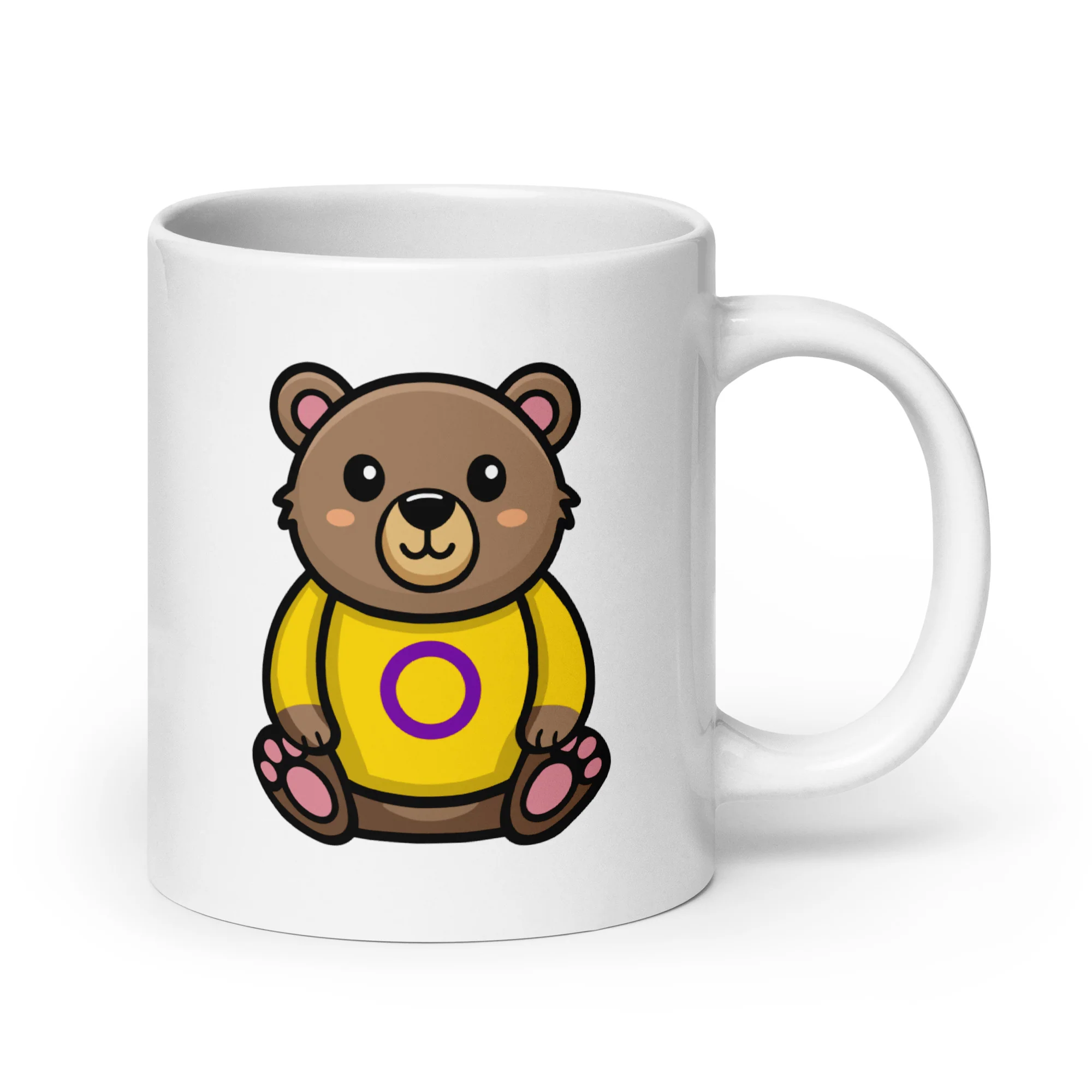 Intersex Pride Bear Mug