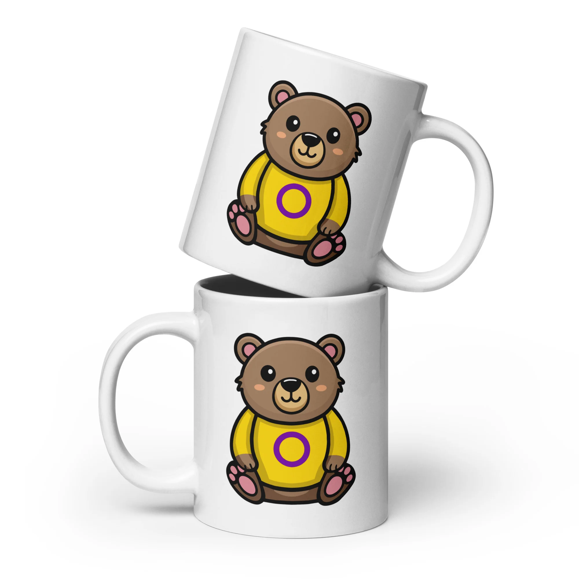 Intersex Pride Bear Mug - Image 3
