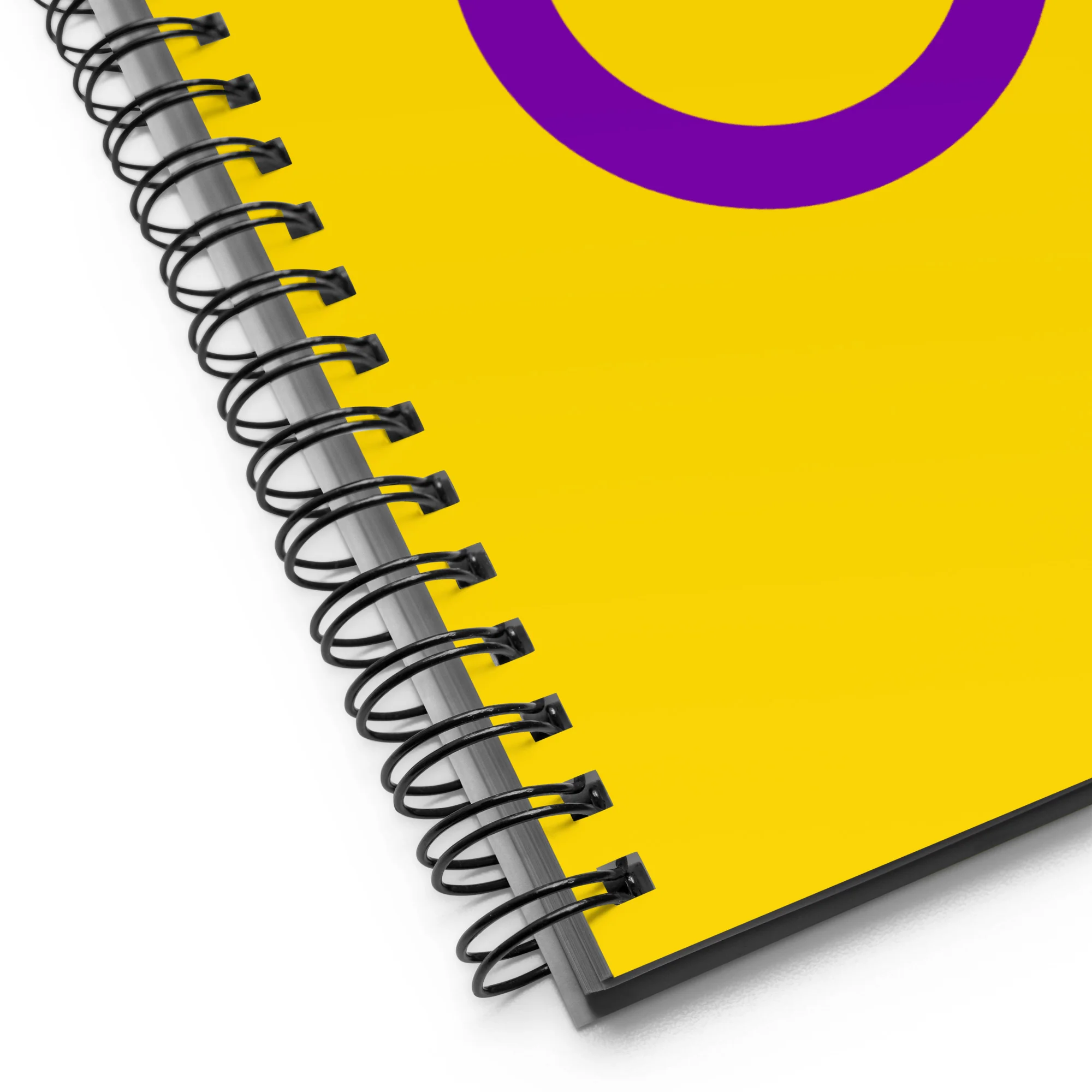 Intersex Pride Flag Spiral Notebook - Image 5