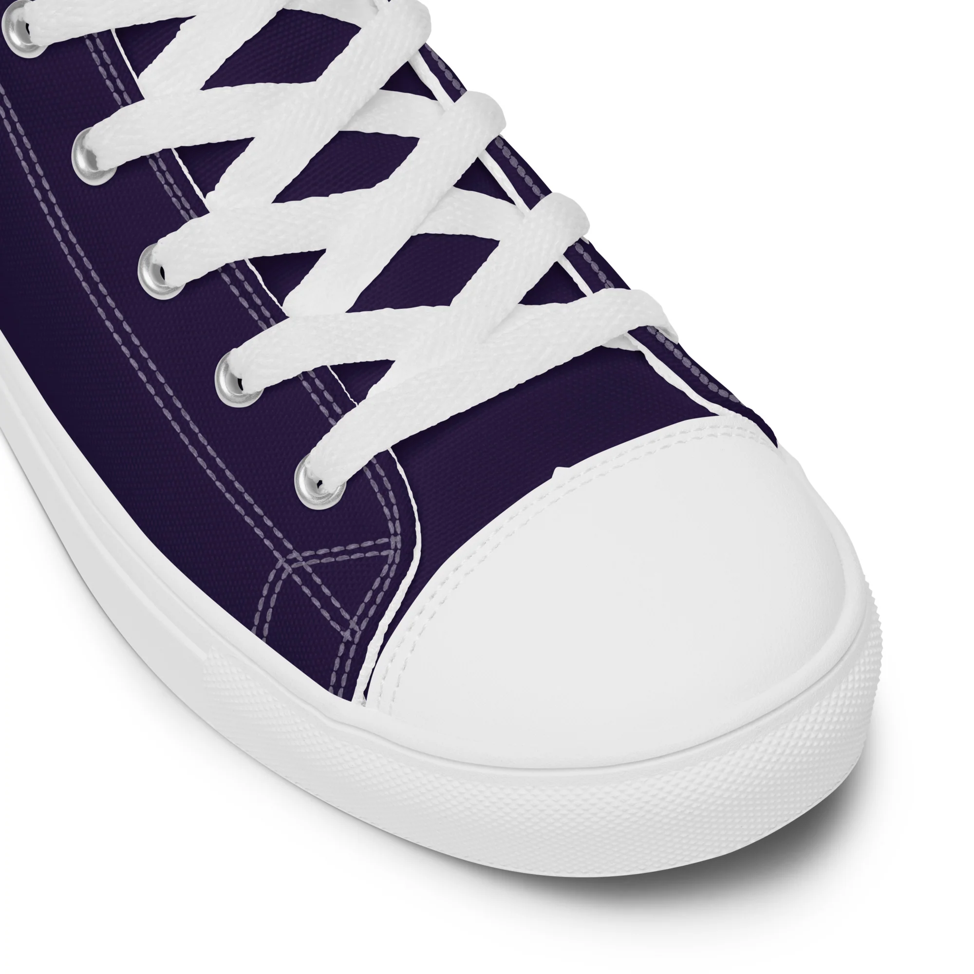 Intersex Pride Heart High Top Trainers (female sizes) - Image 6