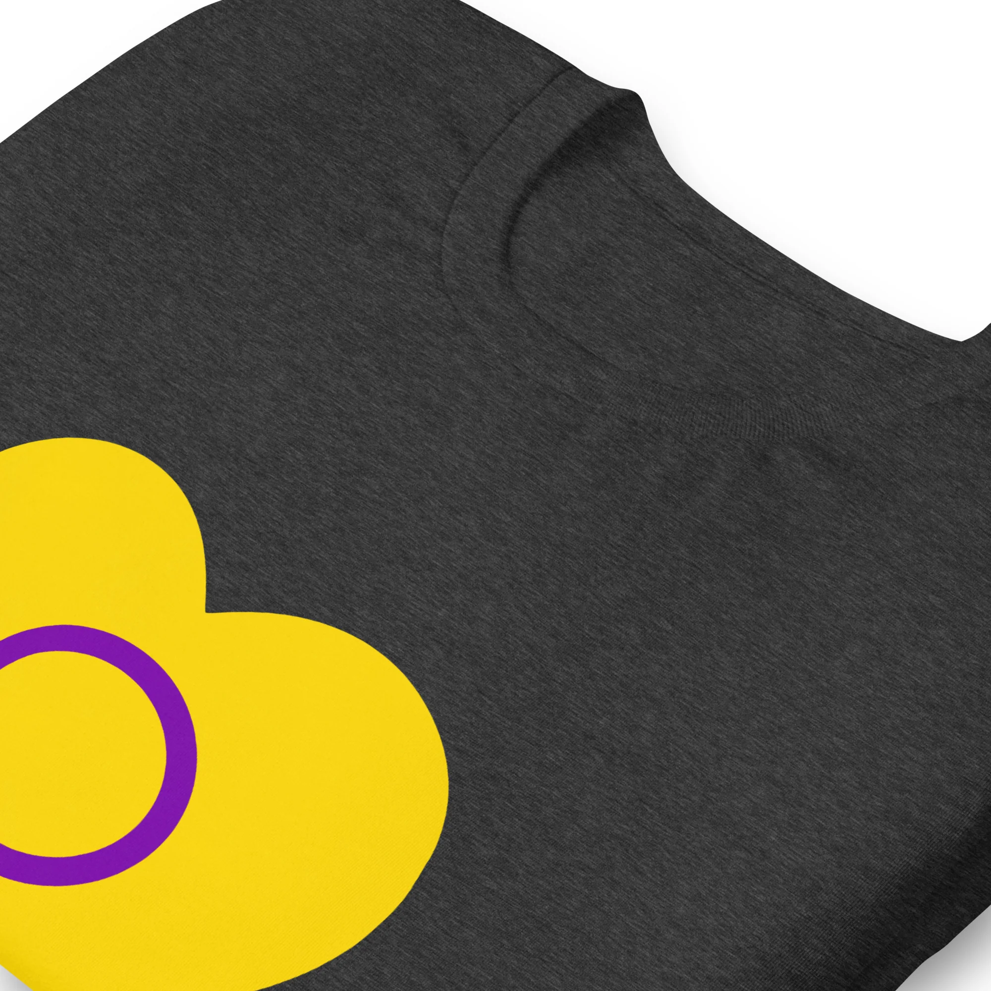 Intersex Pride Heart T-Shirt - Image 10
