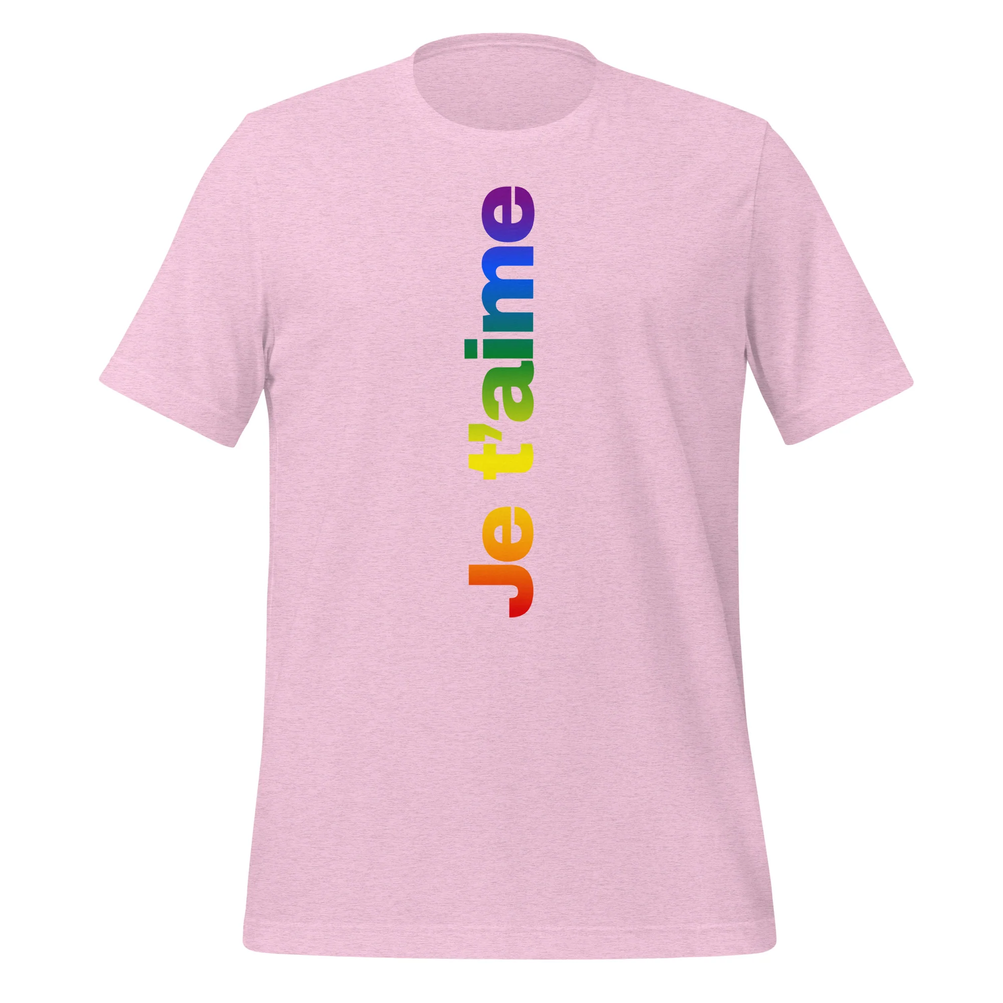 Je t'aime Rainbow T-Shirt - Image 3