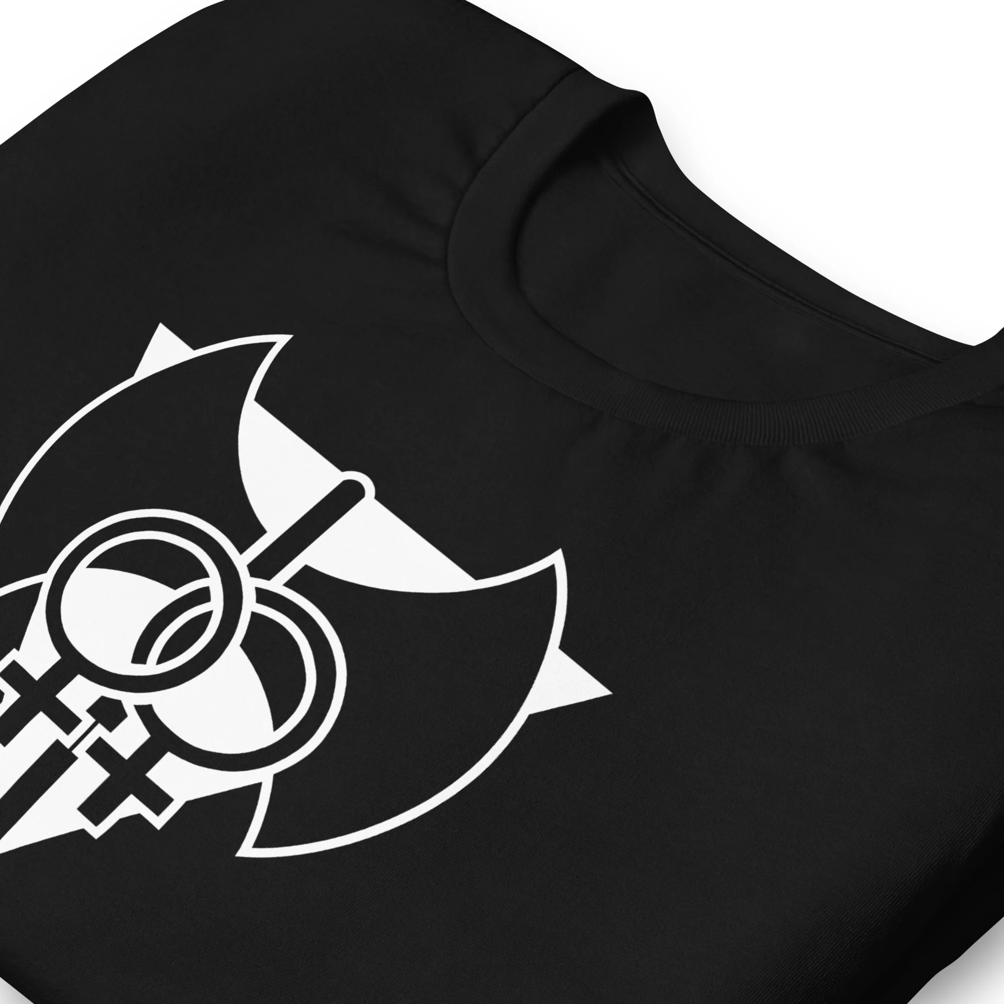 Labrys With Double Venus Lesbian T-Shirt - Image 4