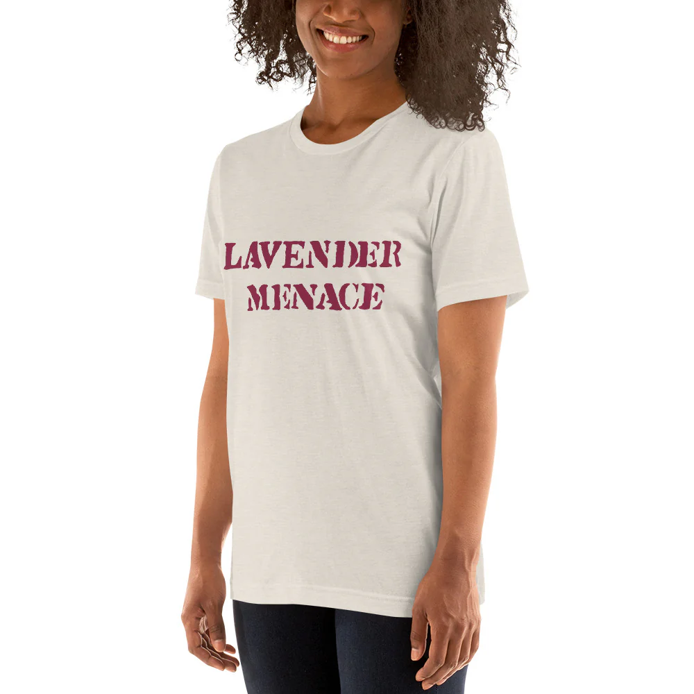 Lavender Menace T-shirt - Image 4
