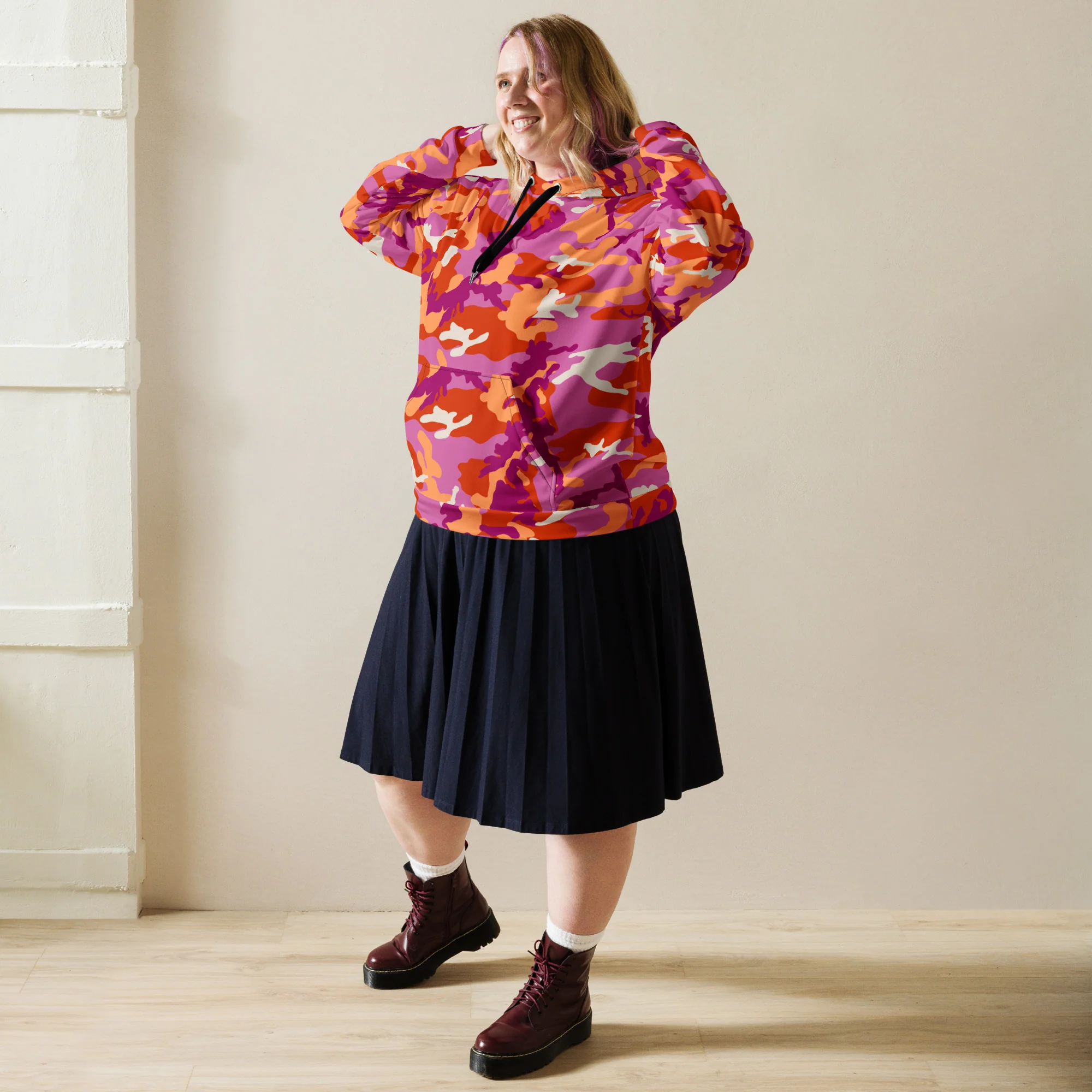 Lesbian Camo Hoodie - Image 6