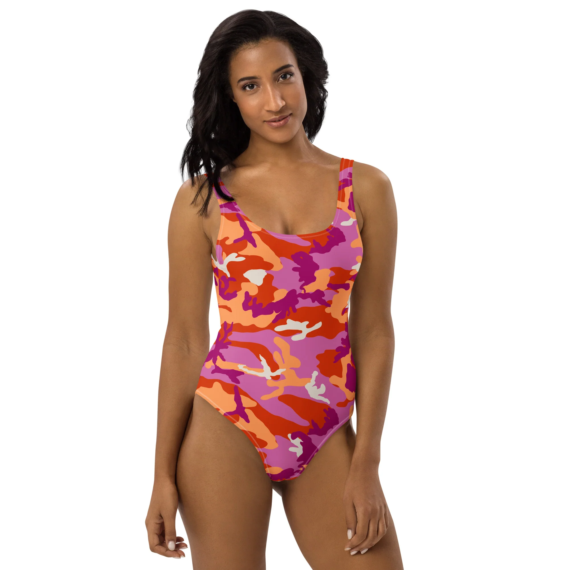 Lesbian Camo One-Piece Swimsuit - Image 5